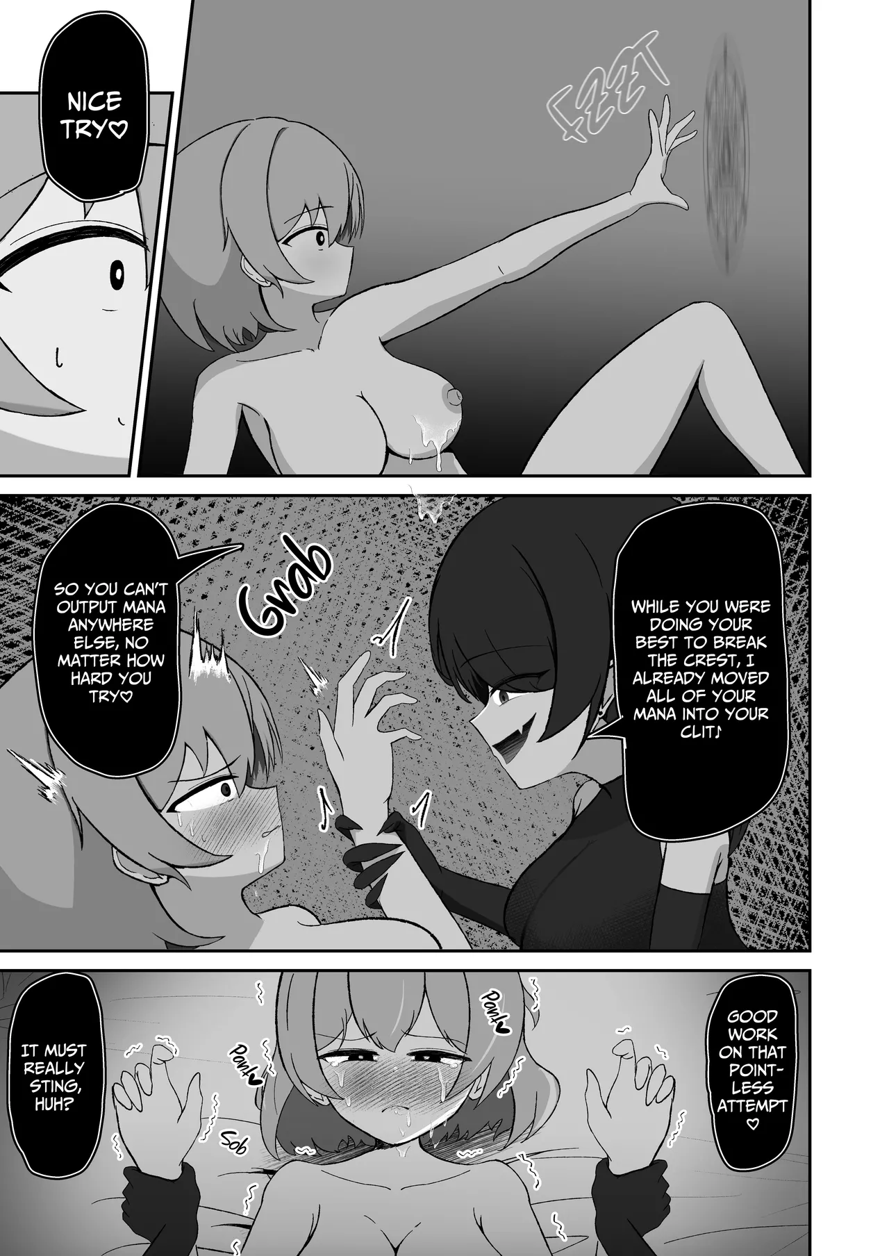 [Lilium (Aiga)] Mahoutsukai wa Inma ni Inkaku kara Maryoku Kyuushuu Sareru | Witch Gets Mana Drained Through Her Clit By A Succubus [Digital] [English] [IXIA WORKS] imagen número 14