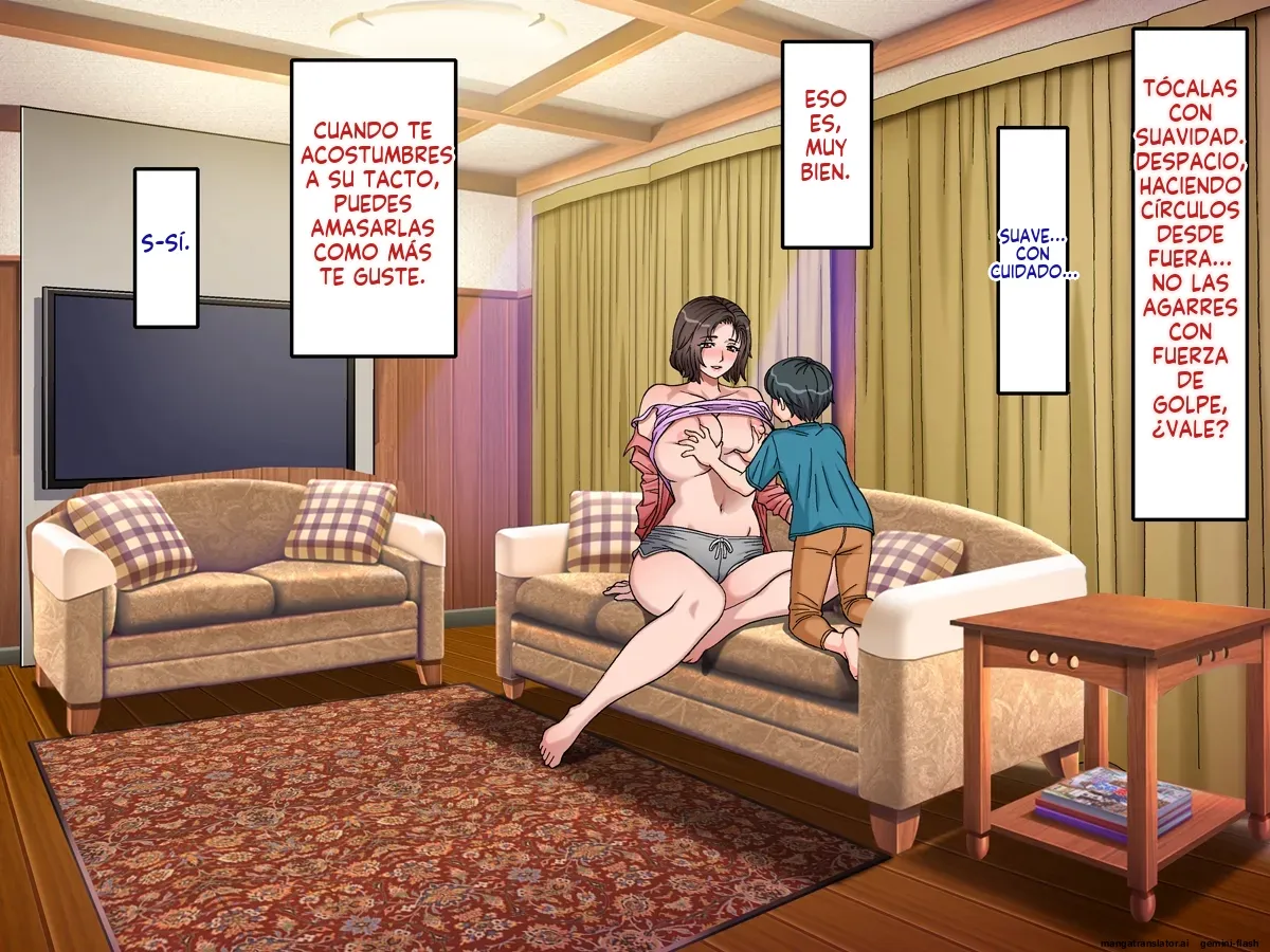 Tonari no Onee-san no Amai Lingerie Zenpen (Spanish) MTL 이미지 번호 47