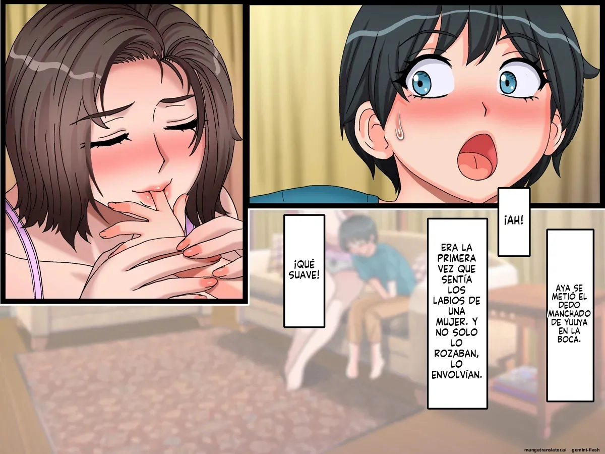 Tonari no Onee-san no Amai Lingerie Zenpen (Spanish) MTL 이미지 번호 58