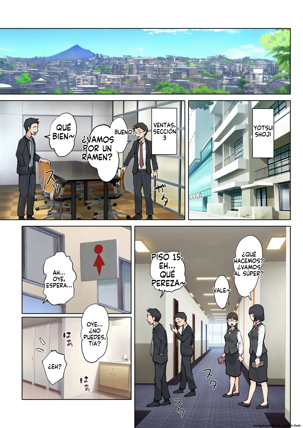 [Fujisaki Chiro] Jukujo no Oba-san ni Kawaii o Renko Shichau Yabai Oikko no Hanashi 2 [Spanish] [MTL] image number 2