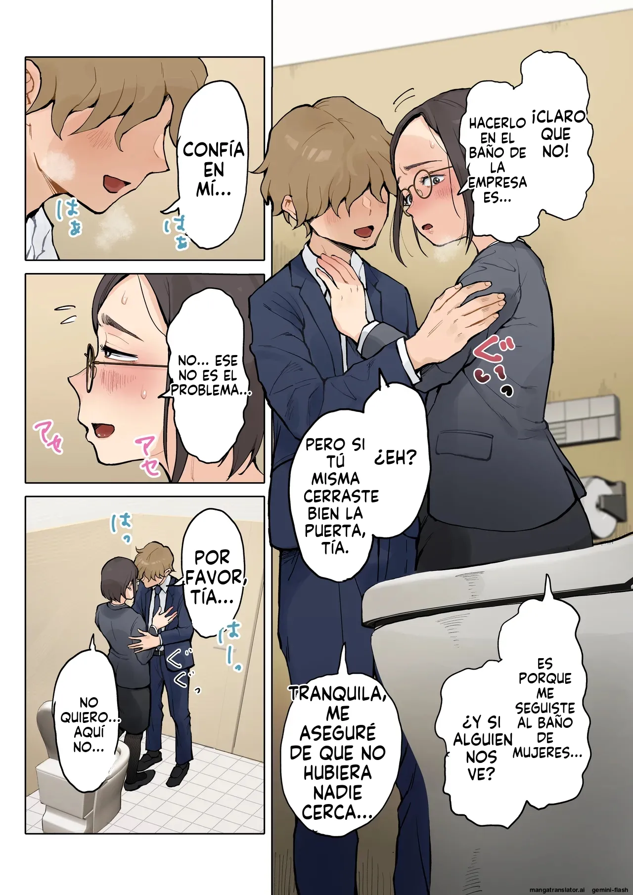 [Fujisaki Chiro] Jukujo no Oba-san ni Kawaii o Renko Shichau Yabai Oikko no Hanashi 2 [Spanish] [MTL] image number 3