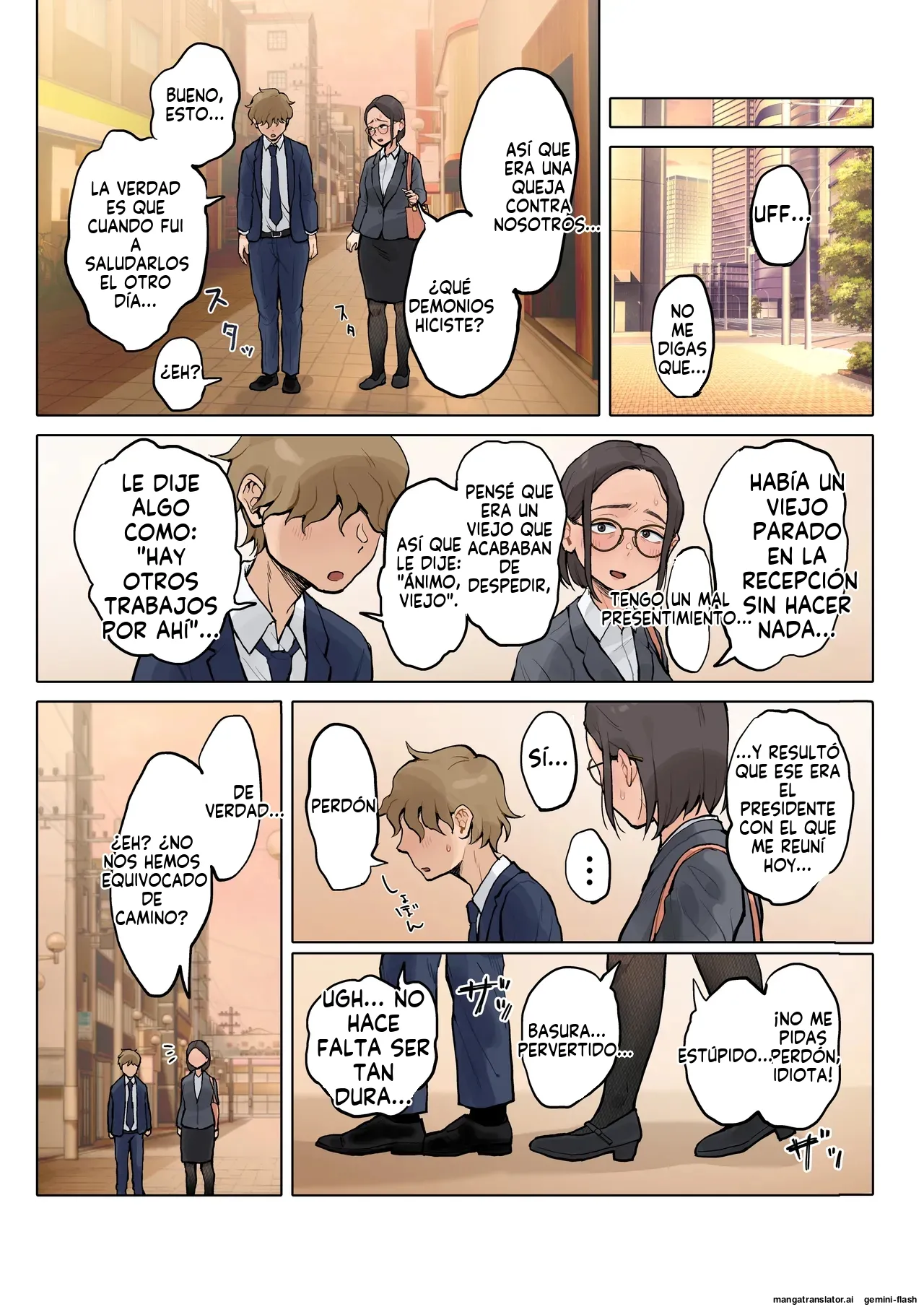 [Fujisaki Chiro] Jukujo no Oba-san ni Kawaii o Renko Shichau Yabai Oikko no Hanashi 2 [Spanish] [MTL] image number 15