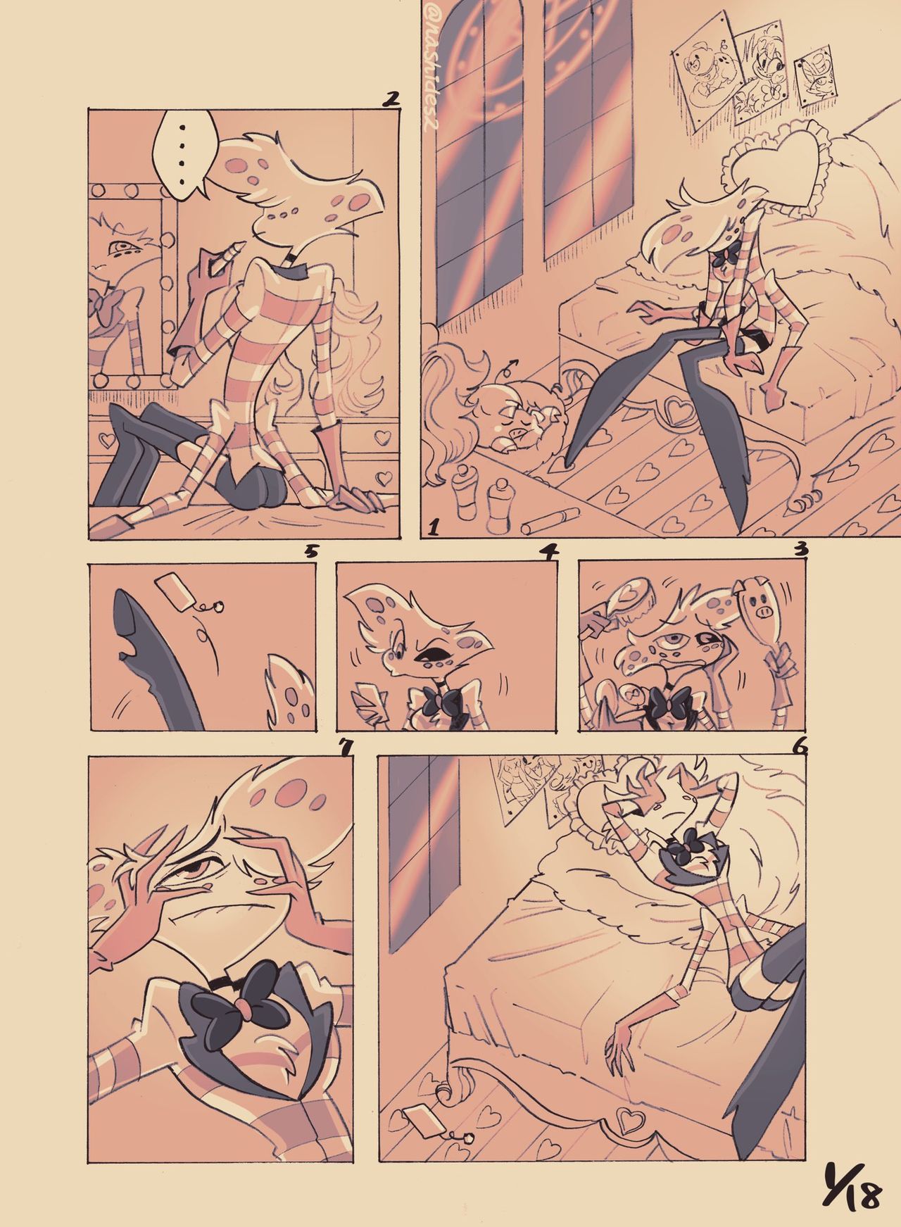 [@nashides2] Huskerdust Doujinshi (Hazbin Hotel) image number 2