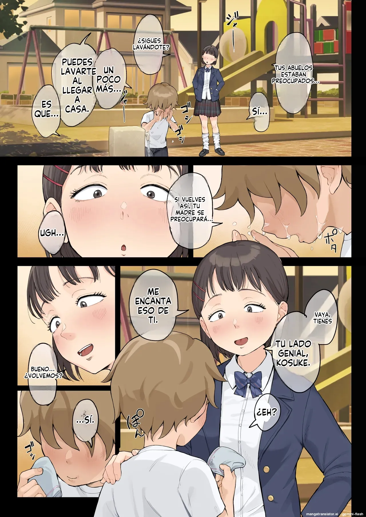 [Fujisaki Chiro] Shukujo no Oba-san ni Kawaii o Renko Shichau Yabai Oikko no Hanashi 3.0 | Tía madura... y el sobrino que no para de decirle "Linda". 3.0 [Spanish] [MTL] 图片编号 7