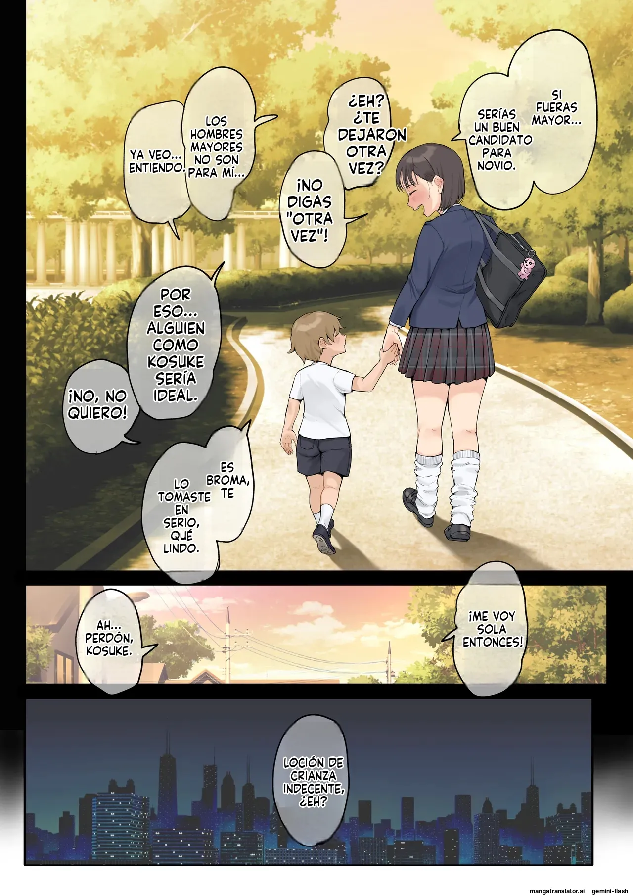 [Fujisaki Chiro] Shukujo no Oba-san ni Kawaii o Renko Shichau Yabai Oikko no Hanashi 3.0 | Tía madura... y el sobrino que no para de decirle "Linda". 3.0 [Spanish] [MTL] 图片编号 8