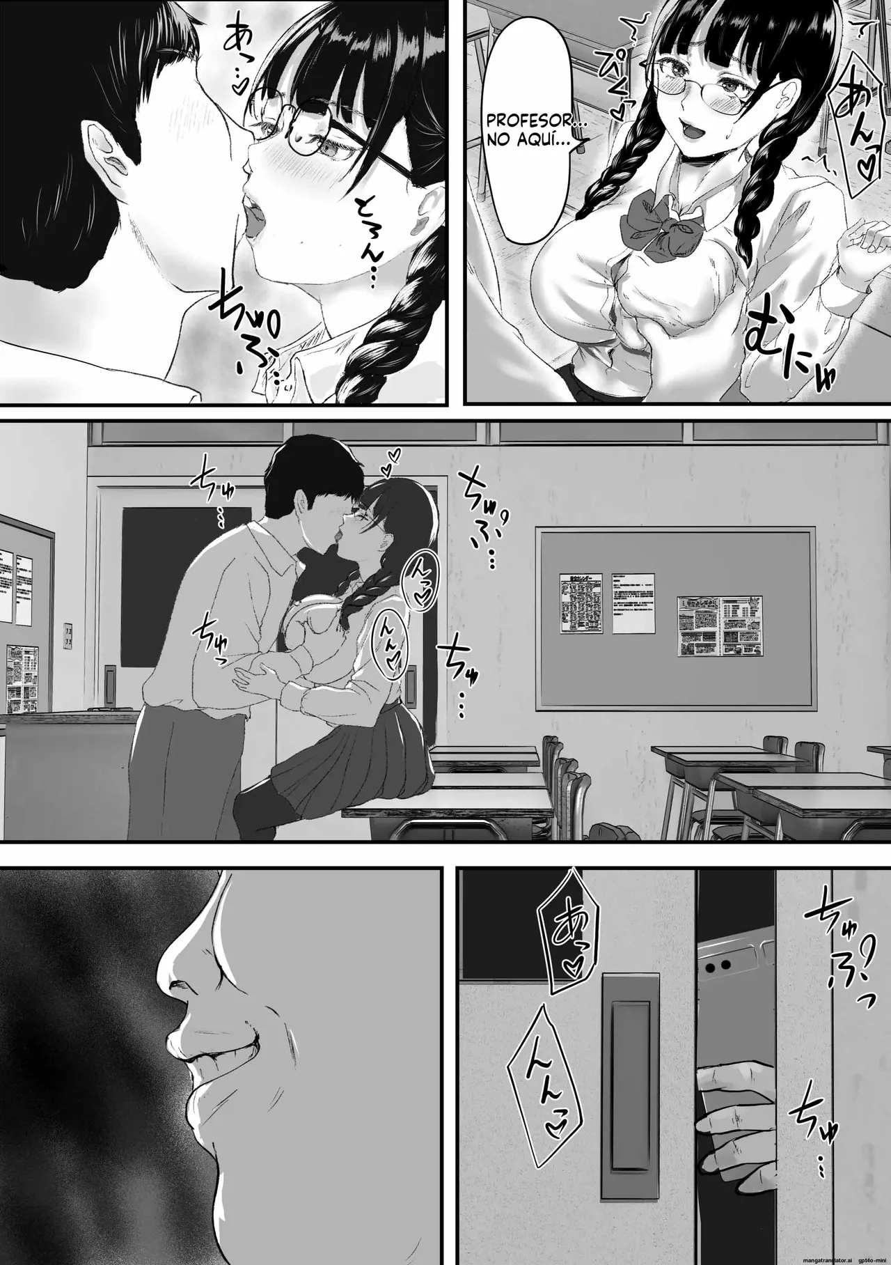 [Melon Car] Shinnin Kyoushi to Tsukiatte iru Koto ga Barete Chuunen no Tannin Kyoushi ni Netorareru Hanashi｜La Chica que Salía con su Profesor fue Descubierta y Chantajeada por Otro Profesor de Mediana Edad [Spanish] [FallenSub] 图片编号 3