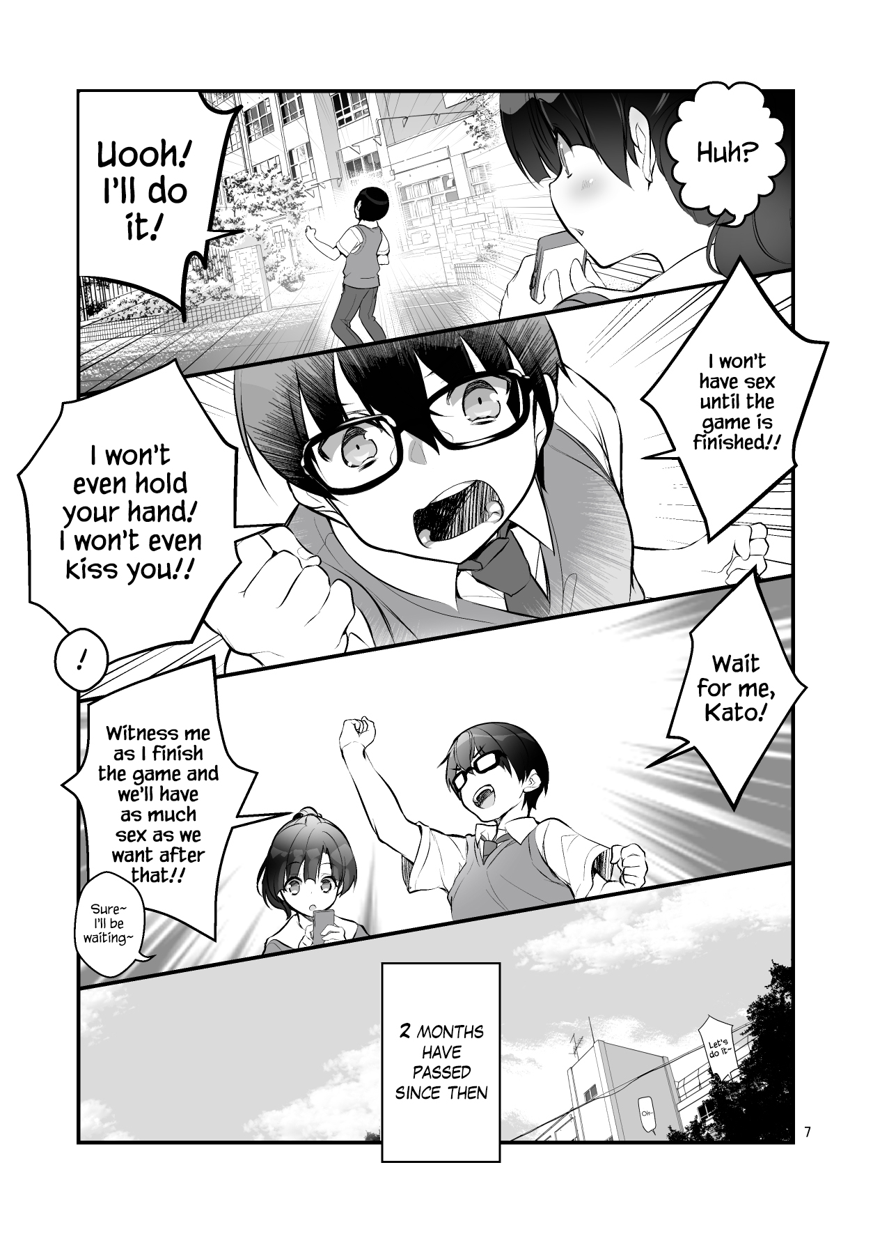 [A-WALKs (Fujishima Sei1go)] Futsukano wa Wotakare no Megane o Toru. 2 (Saenai Heroine no Sodatekata) [English] {Hennojin} [Digital] image number 7