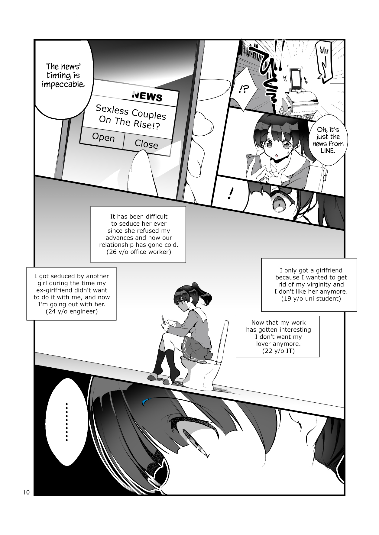 [A-WALKs (Fujishima Sei1go)] Futsukano wa Wotakare no Megane o Toru. 2 (Saenai Heroine no Sodatekata) [English] {Hennojin} [Digital] image number 10