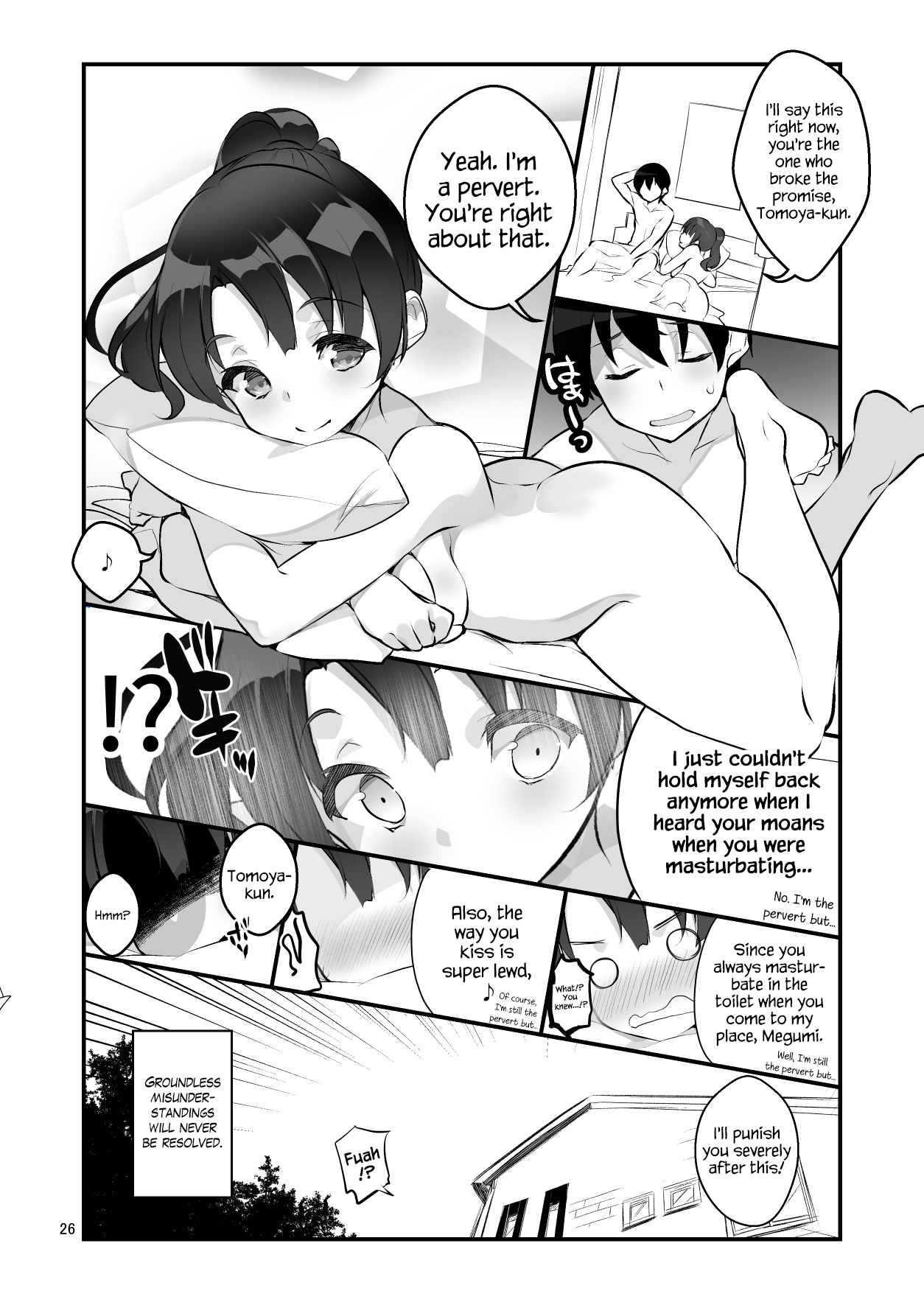 [A-WALKs (Fujishima Sei1go)] Futsukano wa Wotakare no Megane o Toru. 2 (Saenai Heroine no Sodatekata) [English] {Hennojin} [Digital] image number 26