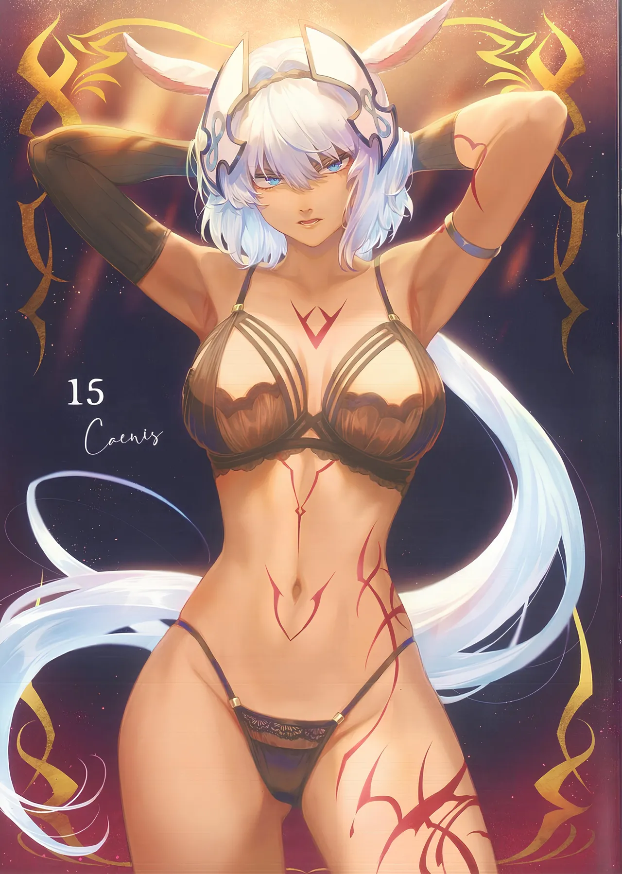 (Air Comiket 2) [Nekono Oyashiro (mashu)] CHALDEA Lingerie Collection Vol. 5 (Fate/Grand Order) 画像番号 22