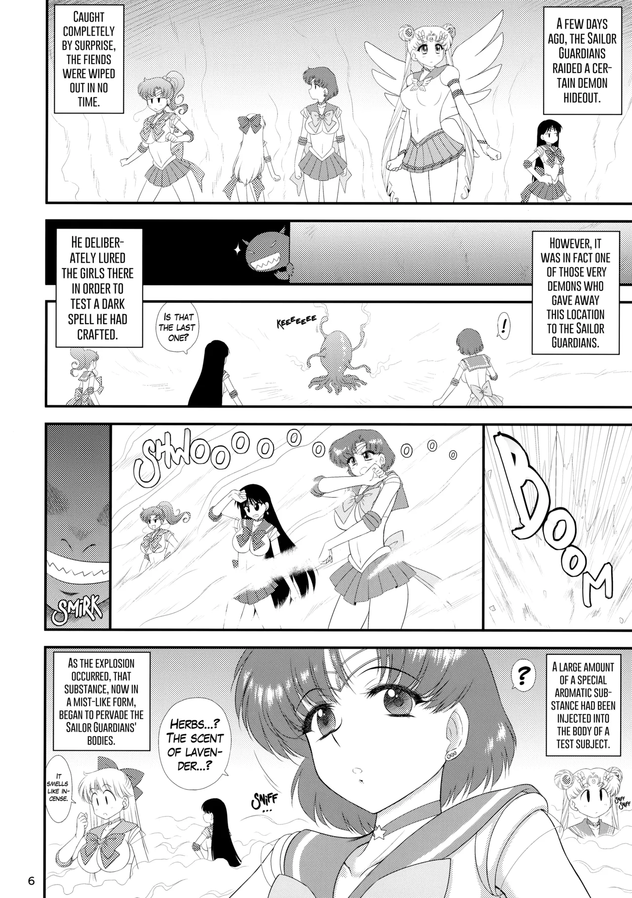[BLACK DOG (Kuroinu Juu)] Saimin Ochi nante Mousou desu | Hypnotism Is Just Make-Believe (Bishoujo Senshi Sailor Moon) [English] {Doujins.com} [Decensored] [Digital] Bildnummer 6