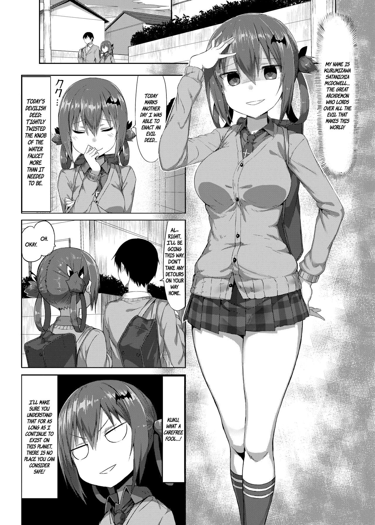 (COMIC1☆12) [MOSQUITONE. (Great Mosu)] Koisuru Dai Akuma | The Archdemon In Love (Gabriel DropOut) [English] {Tanjoubi + Hennojin} [Decensored] numero di immagine  2