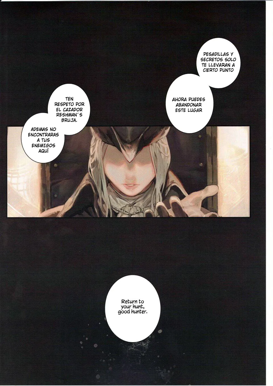 [Aoin no Junreibi (Aoin)] Tsuya Kazari Yume - Ornamented Nightmare｜Pesadilla Adornada (Bloodborne) [Spanish] [Kaede Fansub] [Decensored] [Digital] imagen número 3