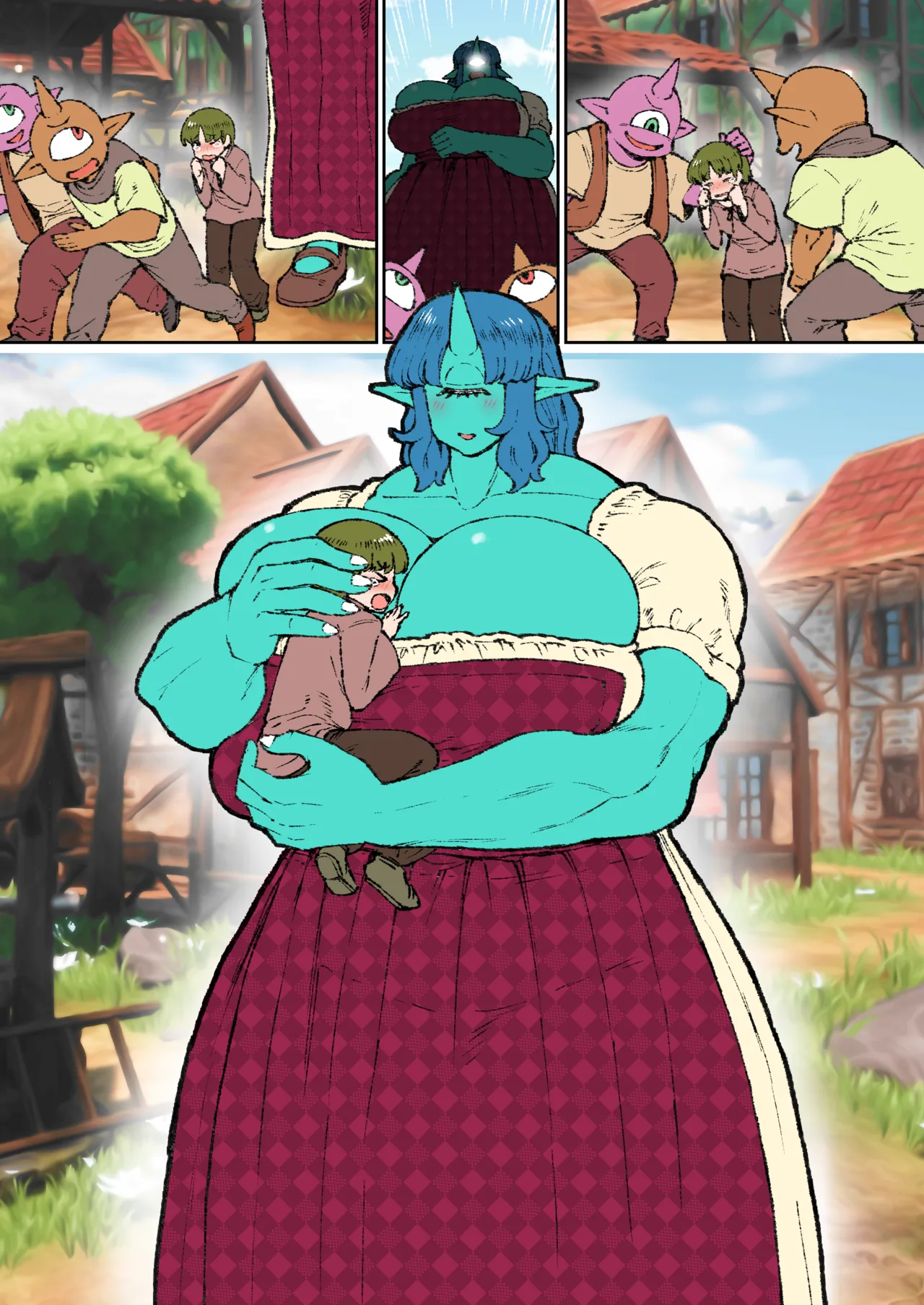 [Nembuta] Cyclops Mama to Shounen [Japanese, English] 이미지 번호 3