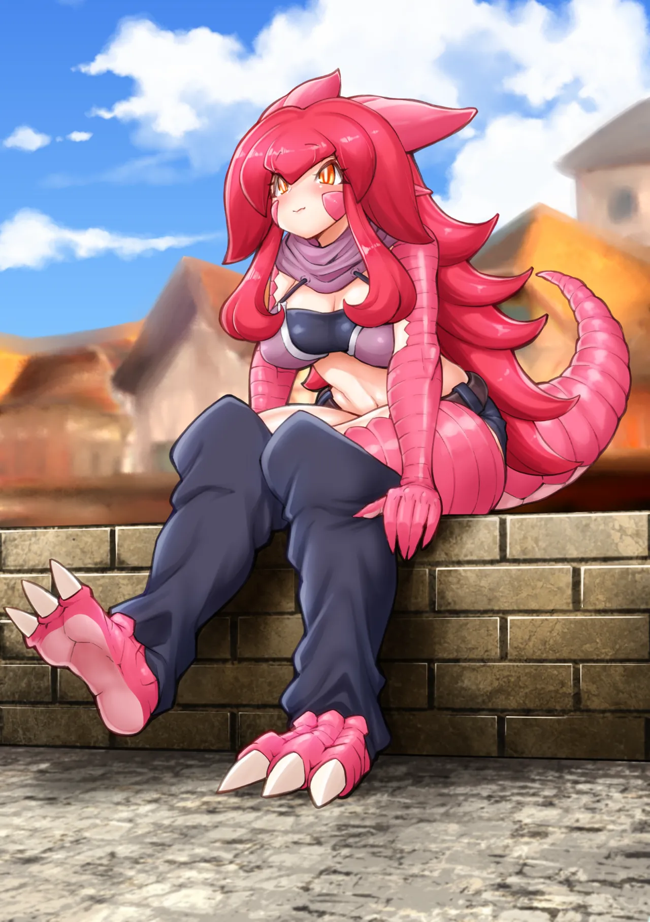 [Nembuta] Lizard Musume to Boukensha image number 1