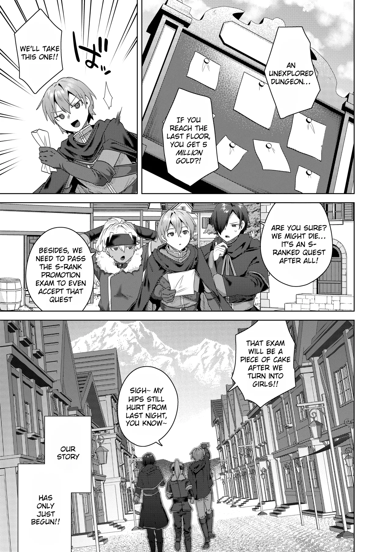 [Ebimashi (Ebina Ebi)] Nyotaika suru to 1000-bai Tsuyoku Naru Skill o Te ni Ireta! vol.1 - I got a skill that makes me 1000 times stronger when I transsexual! [English][Rei Scans][Digital] numero di immagine  29