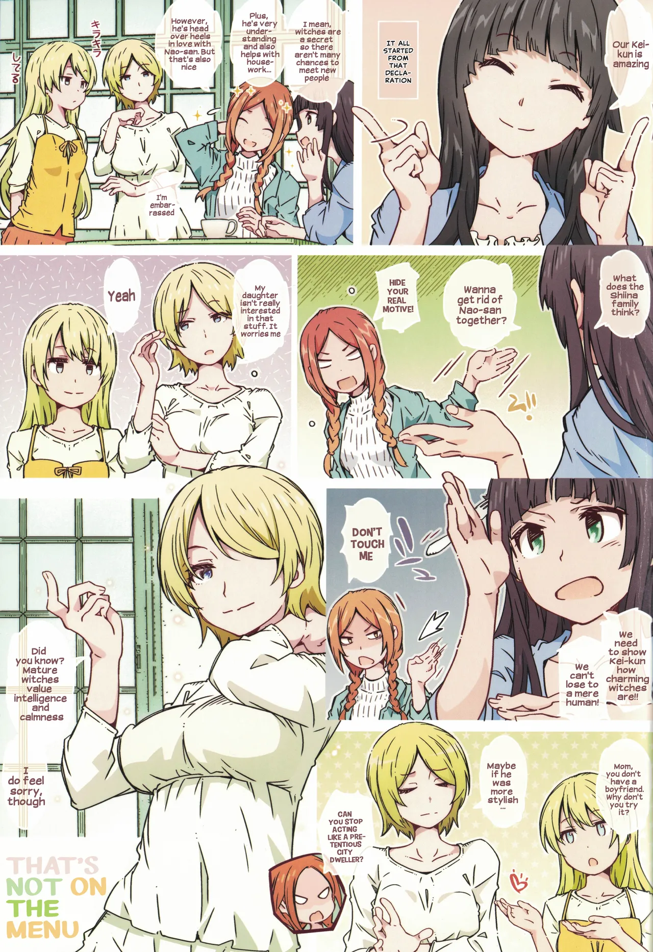 (C102) [RPG COMPANY 2 (Toumi Haruka)] Menu ni Sore wa Arimasen | That Is Not on the Menu (Flying Witch) [English] [Hikarinokaze] numero di immagine  2