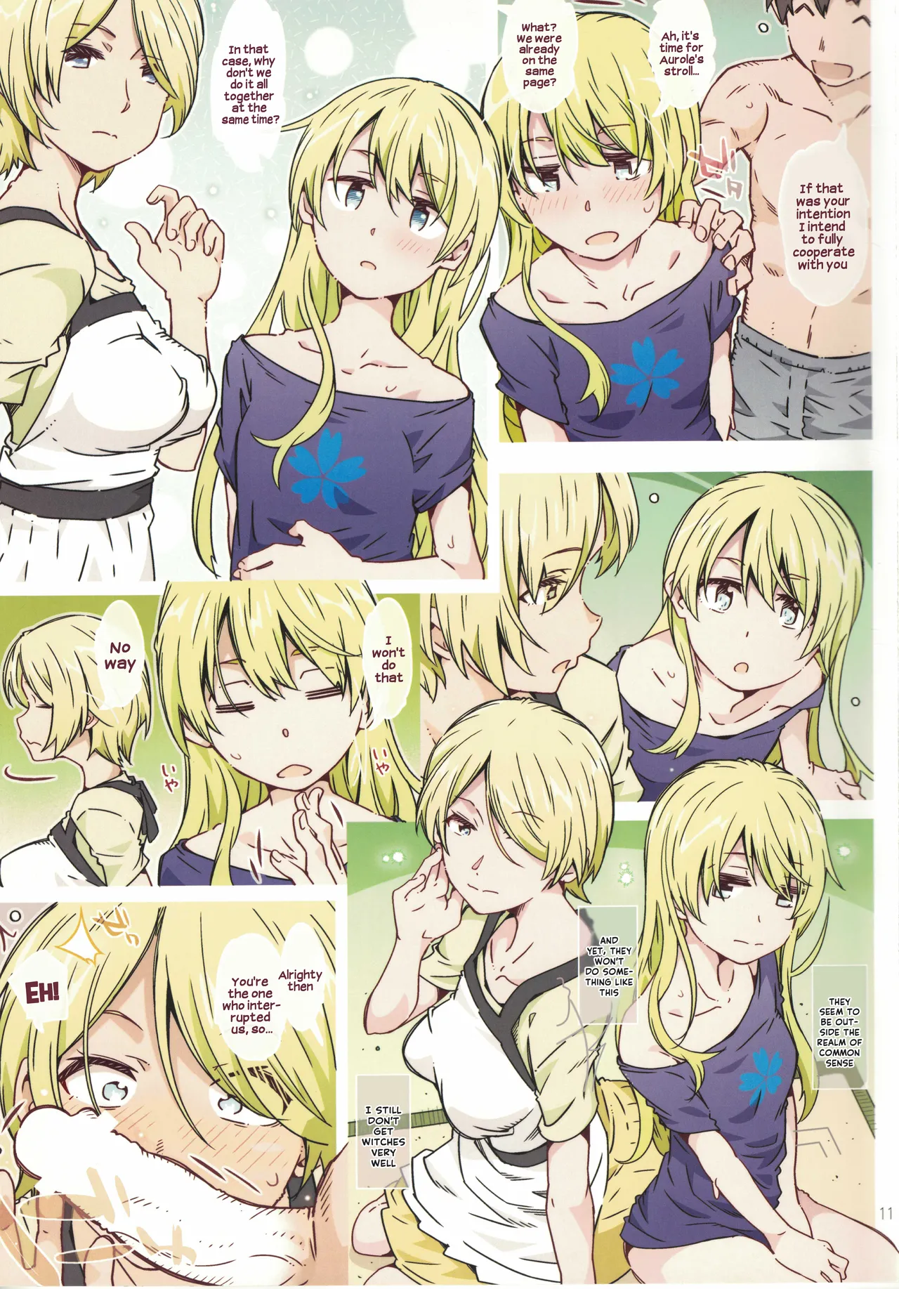 (C102) [RPG COMPANY 2 (Toumi Haruka)] Menu ni Sore wa Arimasen | That Is Not on the Menu (Flying Witch) [English] [Hikarinokaze] numero di immagine  10