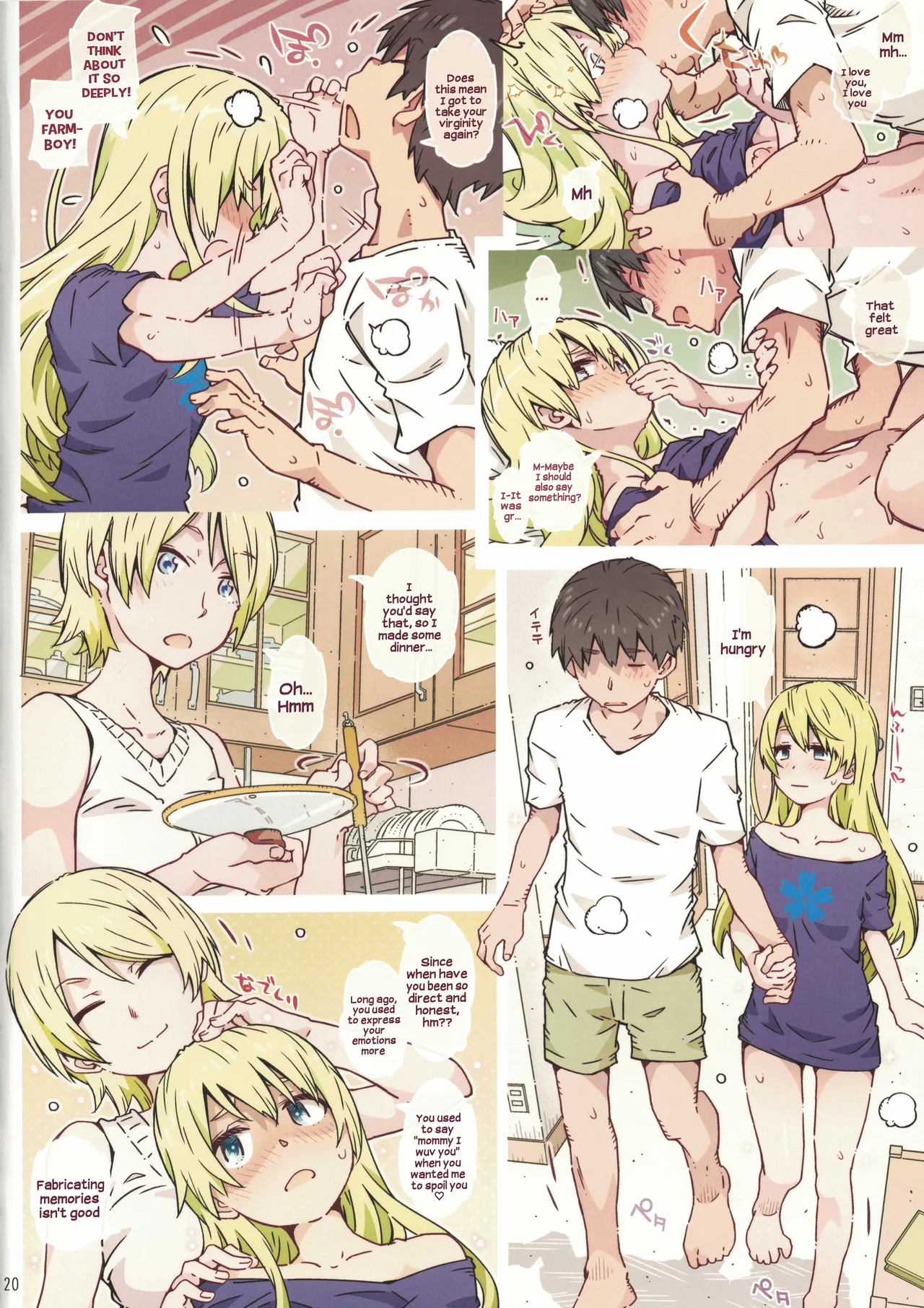 (C102) [RPG COMPANY 2 (Toumi Haruka)] Menu ni Sore wa Arimasen | That Is Not on the Menu (Flying Witch) [English] [Hikarinokaze] numero di immagine  19