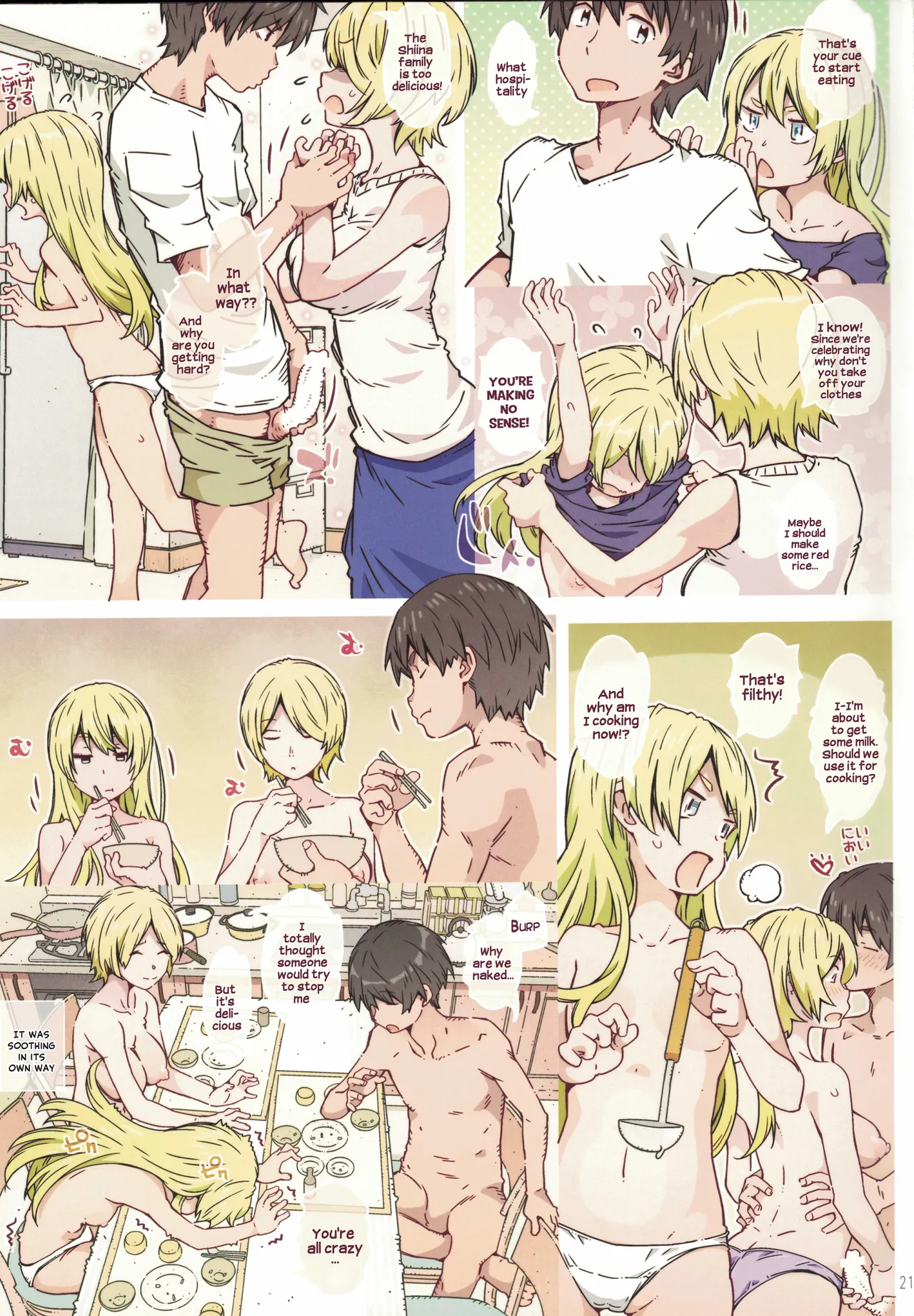 (C102) [RPG COMPANY 2 (Toumi Haruka)] Menu ni Sore wa Arimasen | That Is Not on the Menu (Flying Witch) [English] [Hikarinokaze] numero di immagine  20