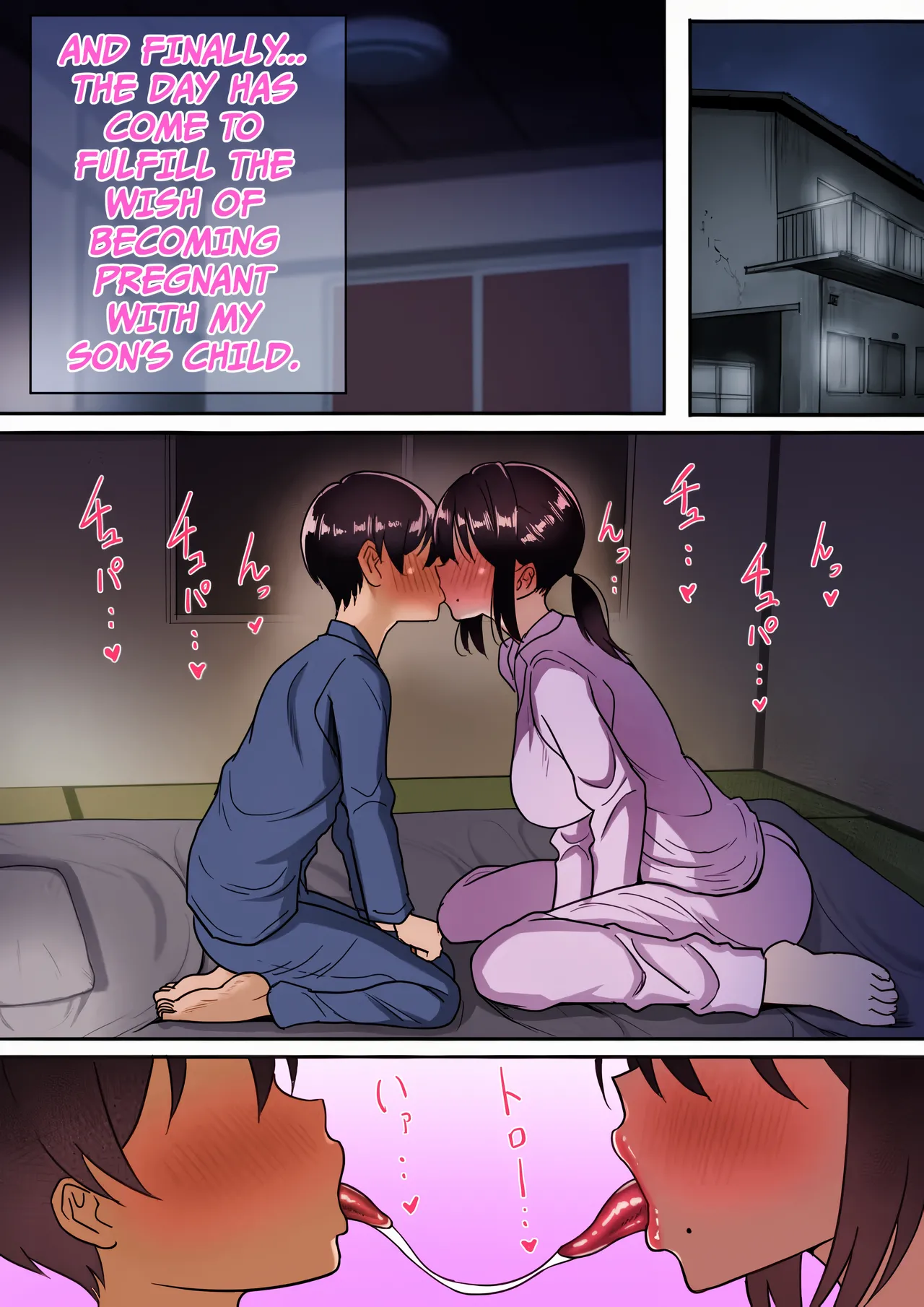 [Hot Mikan (Kishimen)] Binbou Gurashi na Boshi Katei no Oyako Koubi wa Kimochi Ii. | Mother & Son Bonding in a Poor Single-Parent Household Feels Good [English] [Colorize] изображение № 49