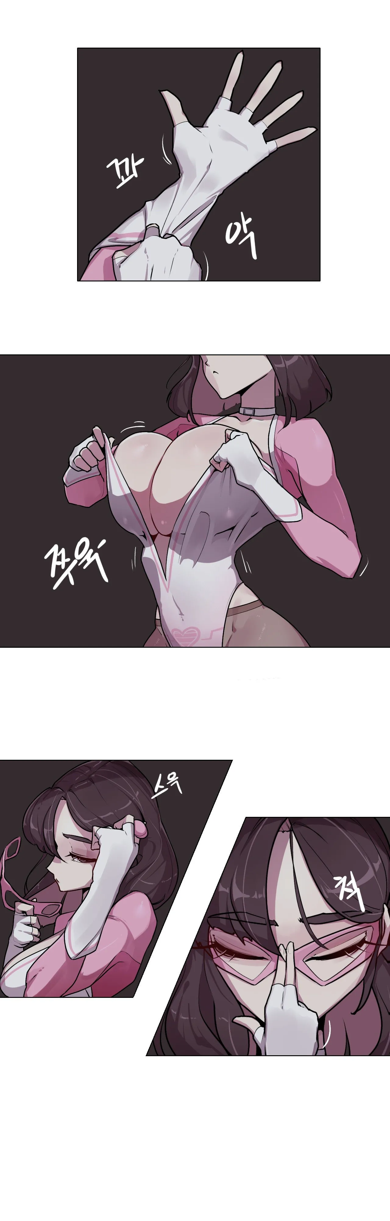 [Boiled Chicken & Mushypeas]Secret! Orgasm Hero 시크릿! 절정♥히어로 秘密！高潮♥英雄【中文翻译】【更新中】【我考到topik6了个人翻译】 33eme image