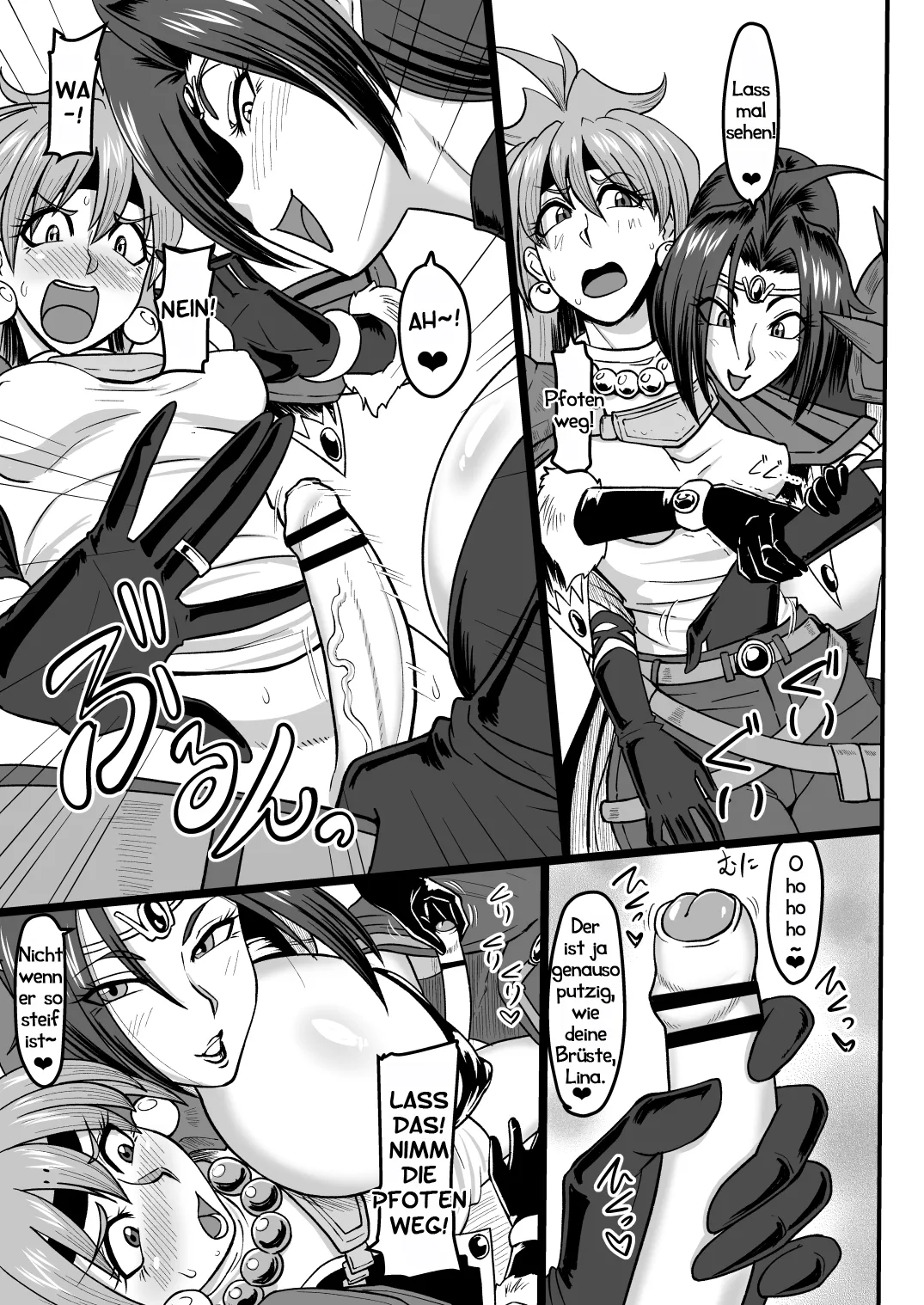 [Oneekyou (ML)] Doramata no Chinchin | Der Futanaring (Slayers) [German] [Haigen] Bildnummer 8