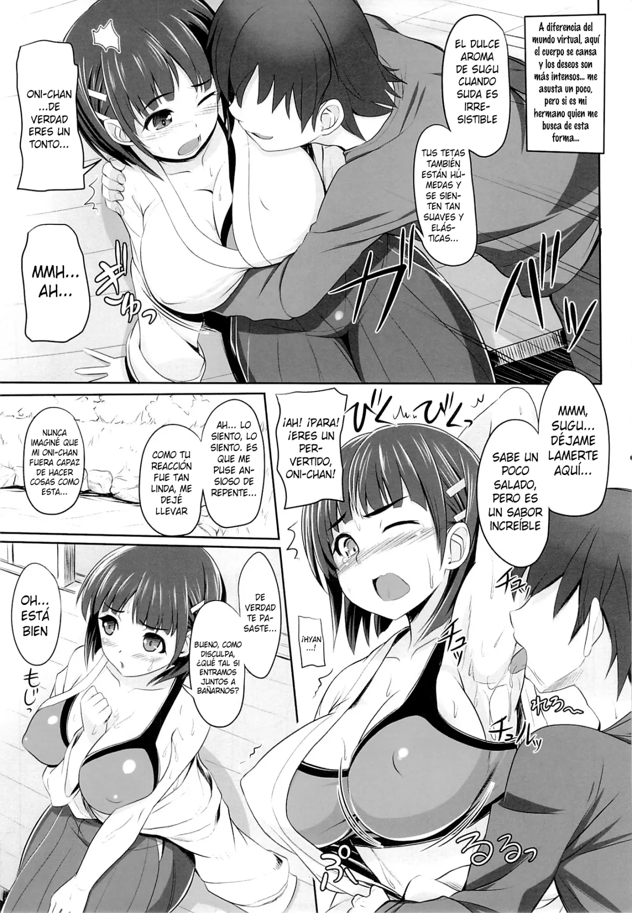 [Primal Gym (Kawase Seiki)] Motto! SAOff (Sword Art Online) [Spanish] [Alter_D] Bildnummer 4