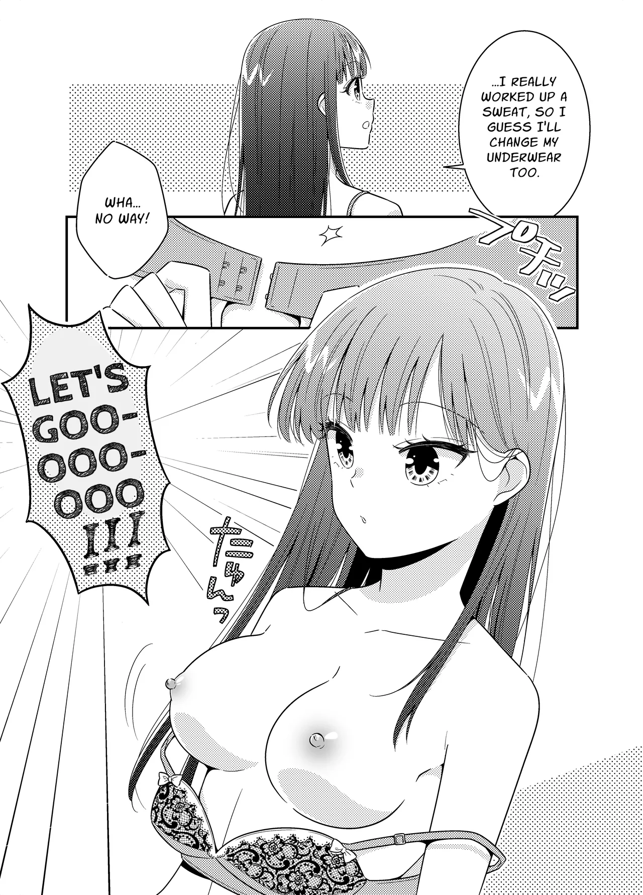 [P&I (Baapi)] Ninki JK Model Kakushidori Sarete Oppai Marudashi | Popular Model's Peep Photo Breast Exposure [English] [Cunny Garden] 4eme image