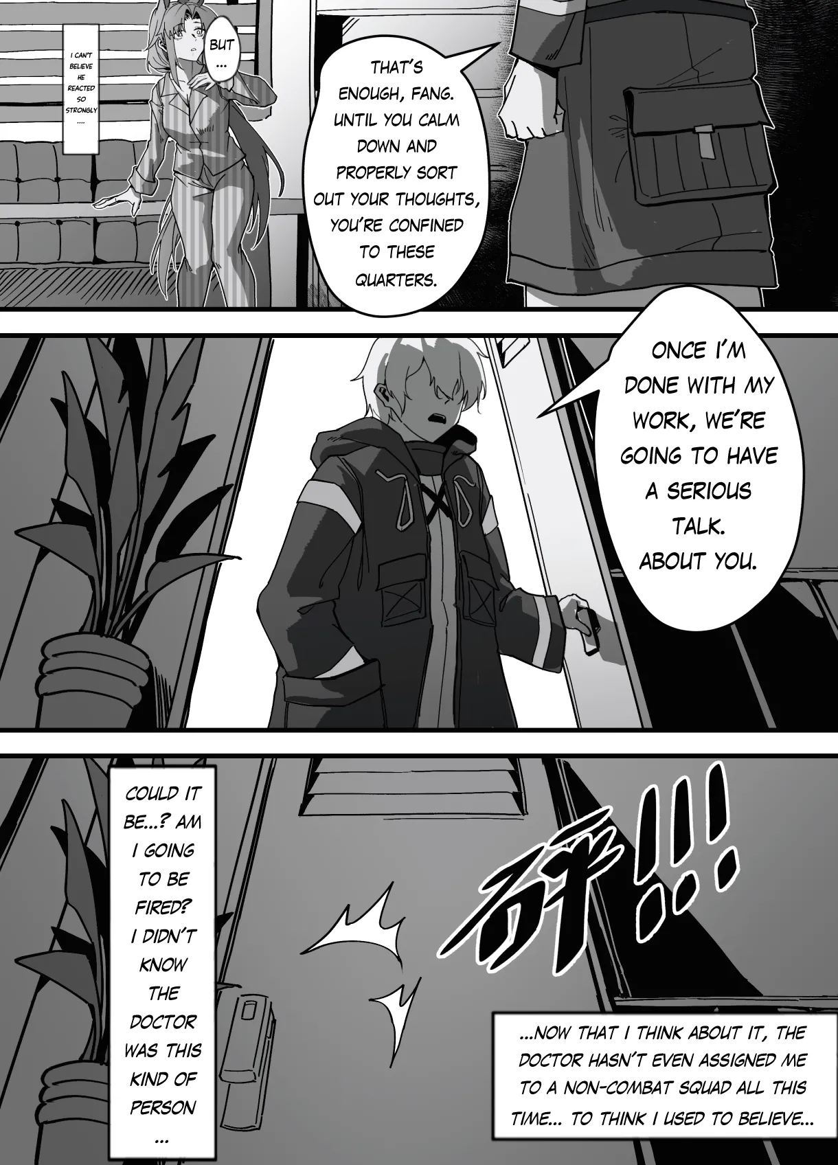 [KnightFault・陆凌Jerry] Fang's post-war trauma (Arknights) [English] [RagsSgar_Translations] Bildnummer 10