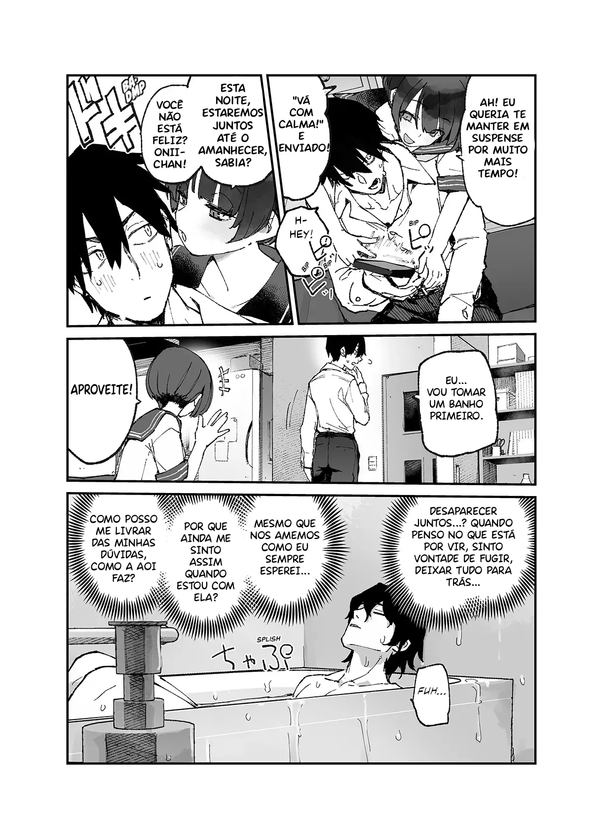 [Hyoco Road (Hyocorou)] Ichinengo, Ore no Ko o Haramu Imouto no Kiroku. - This is a record of how my sister conceived my child 3 | Este é um registro de como minha irmã concebeu meu filho 3 [Portuguese-BR] [Decensored] [Digital] 图片编号 8