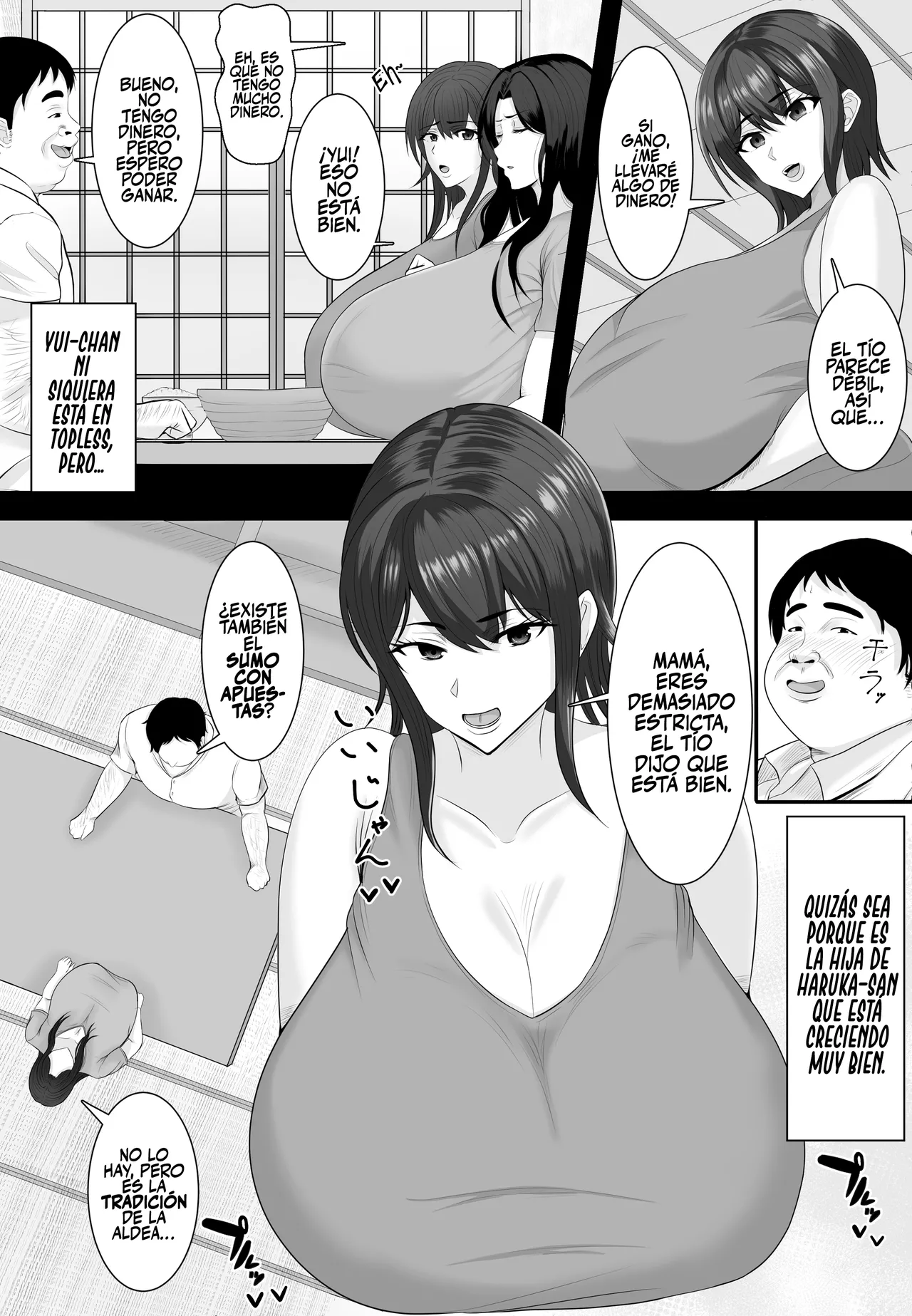 [Shiki] Sumou Mura｜La Aldea del Sumo [Spanish] [Andreww857 = -A.W. SCAN-] numero di immagine  18