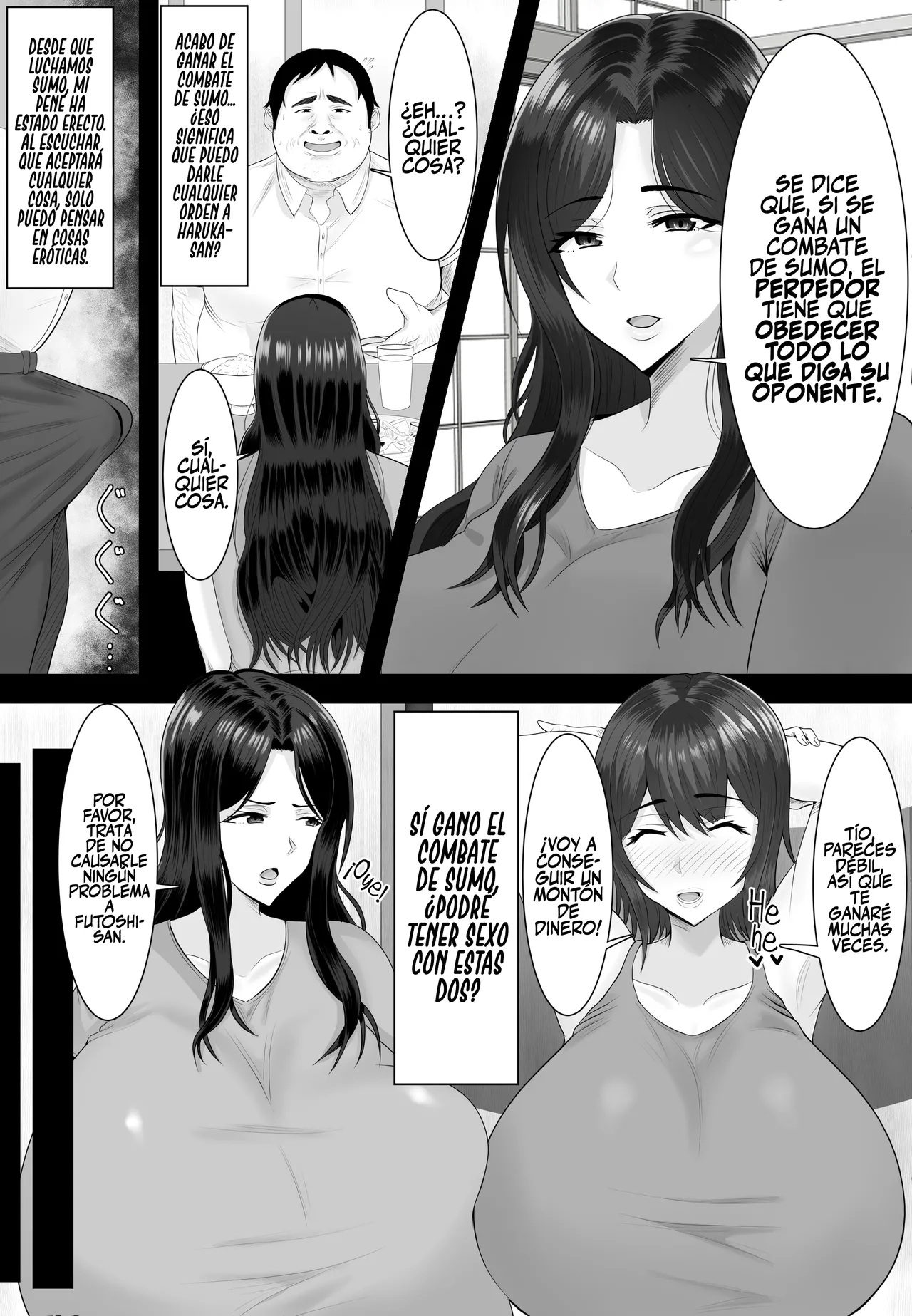 [Shiki] Sumou Mura｜La Aldea del Sumo [Spanish] [Andreww857 = -A.W. SCAN-] numero di immagine  19