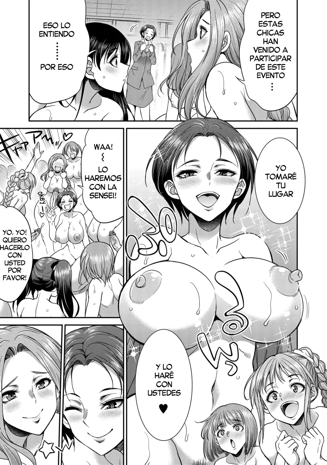 [Gekka Kaguya] Futanari Joshi Kousei wa Ryoubo-san to...♥ (Chap. 3)| Colegialas Futanari...♥ a su Cuidadora de Dormitorio (Cap.3) [Spanish] [Decensored] [Digital] [Harenchi no Fansub] 이미지 번호 7