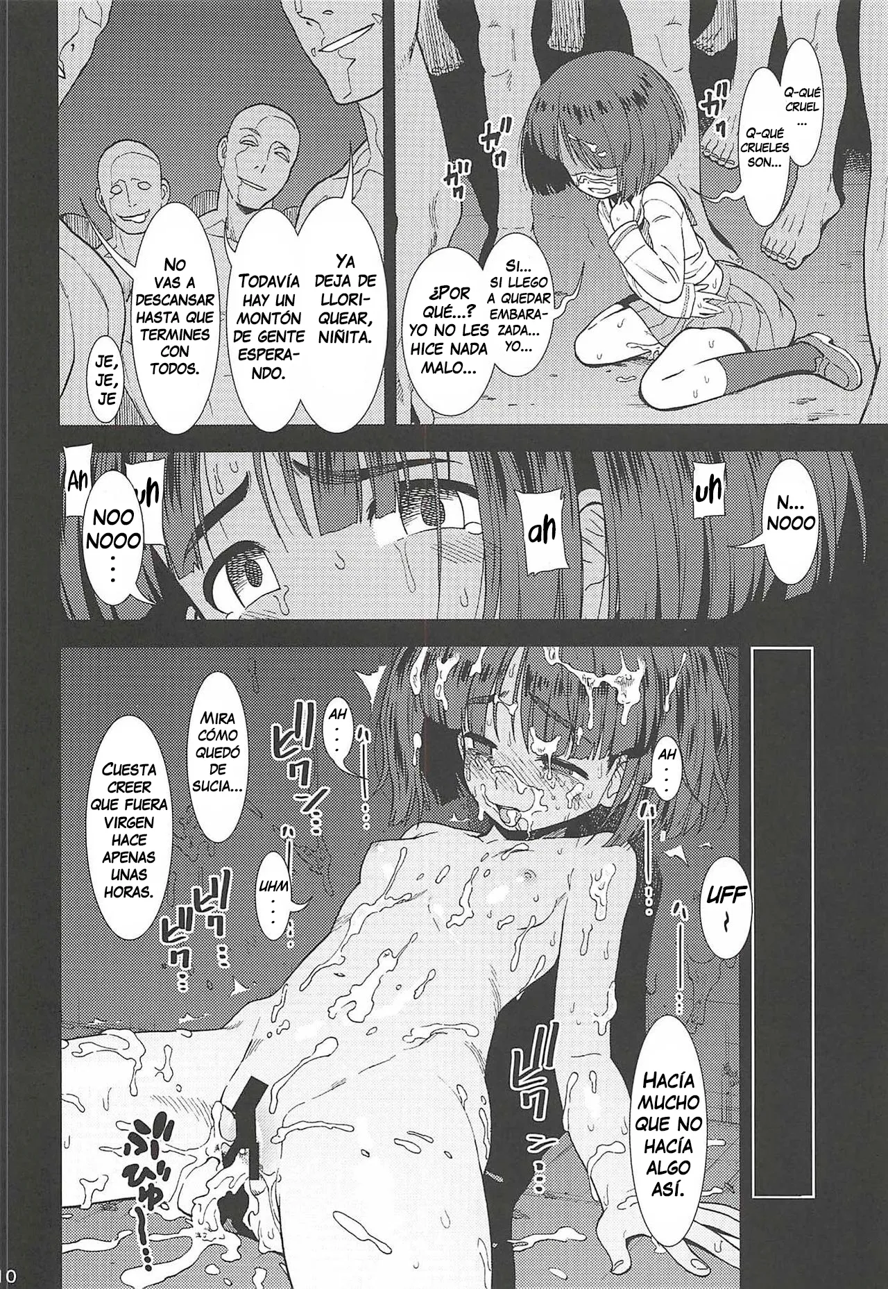 (C94) [Circle Shakunetsu (Sabaku)] Bihin Sodoko | Sodoko de uso publico (Girls und Panzer) [Spanish] [Erwin Pry] imagen número 11