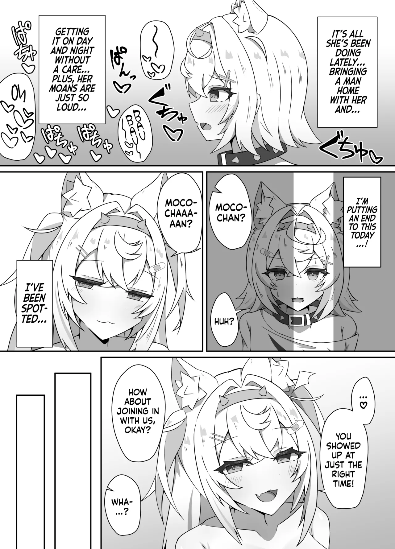 [Daiba Chaya] I'M NOT A BACKSEATER. I'M THE SUPERVISOR! (Fuwawa Abyssgard, Mococo Abyssgard) [English] [Digital] [flash11] Bildnummer 5