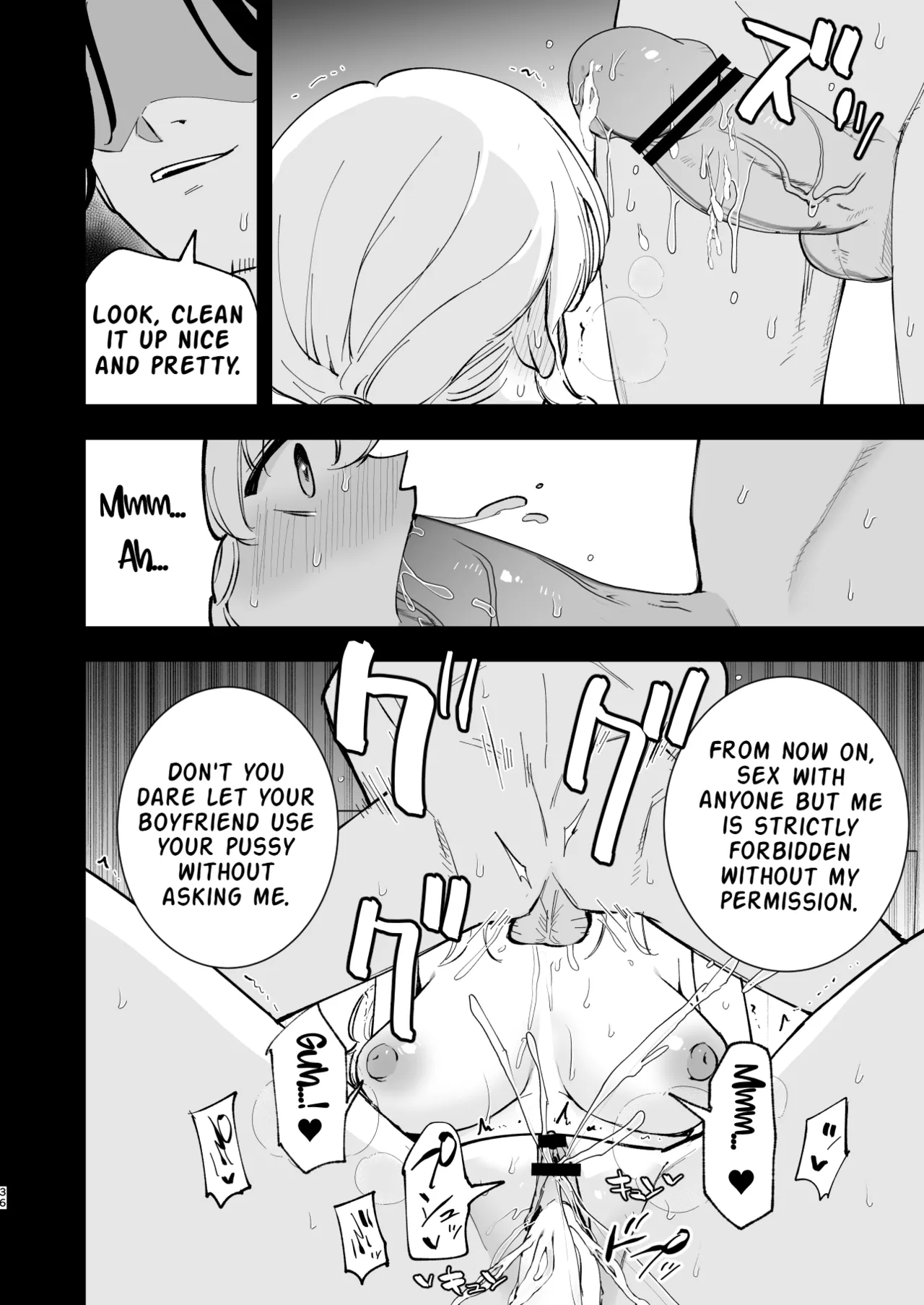 [Shironegiya (miya9)] Boku no Kanojo wa Cafe Tenin 3 ~Haramaserarete~ | My Girlfriend is a Cafe Waitress 3 ~Getting Impregnated~ [English] [LKK•Scans] [Digital] Bildnummer 35