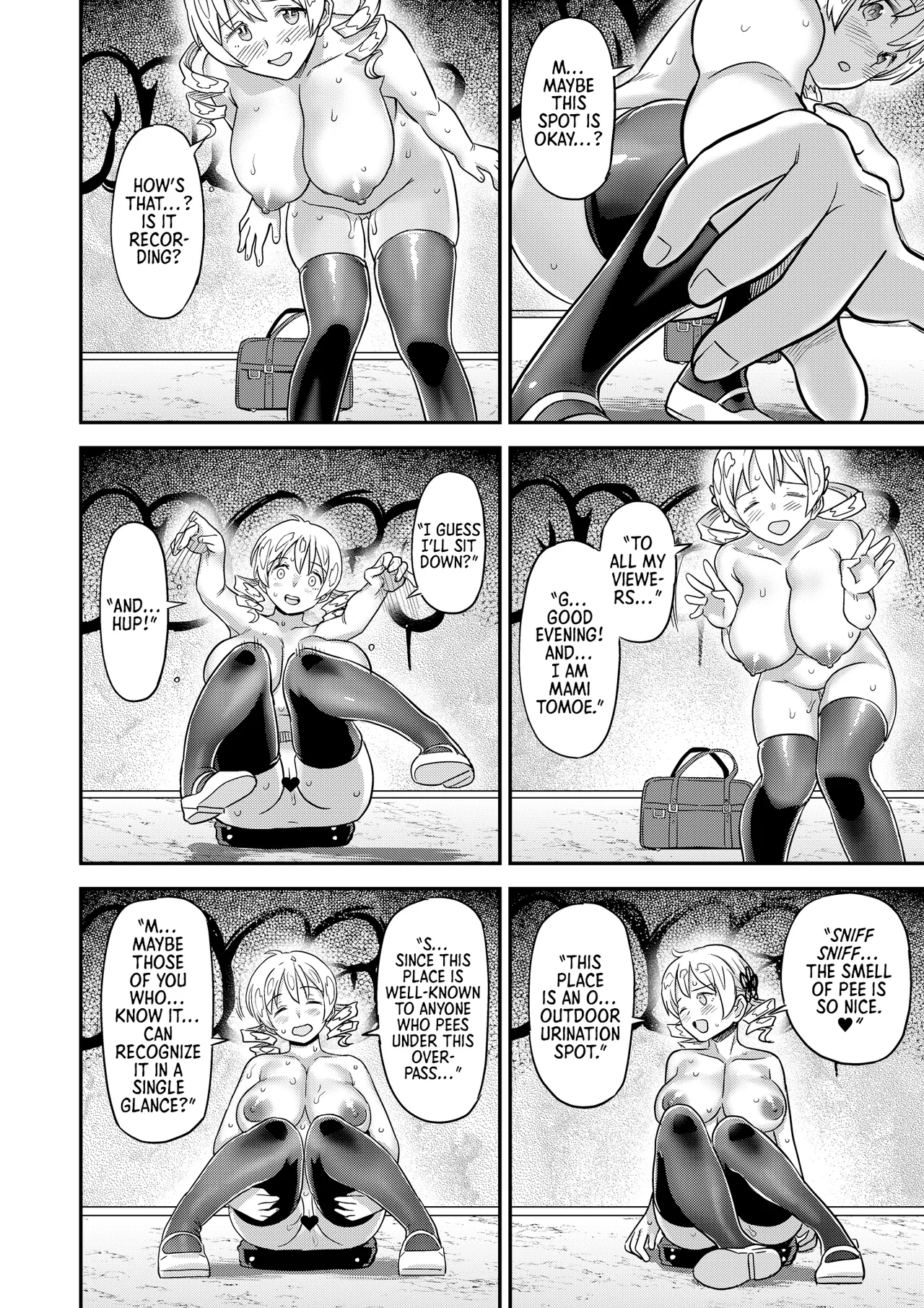 [Gadget Koubou (A-10)] Roshutsu Chikan Masukaki Benjo | Perverted Exhibitionist Male Masturbator Toilet Girl (Puella Magi Madoka Magica) [English] [Morally Bankrupt Wizard Translations] [Digital] Bildnummer 10