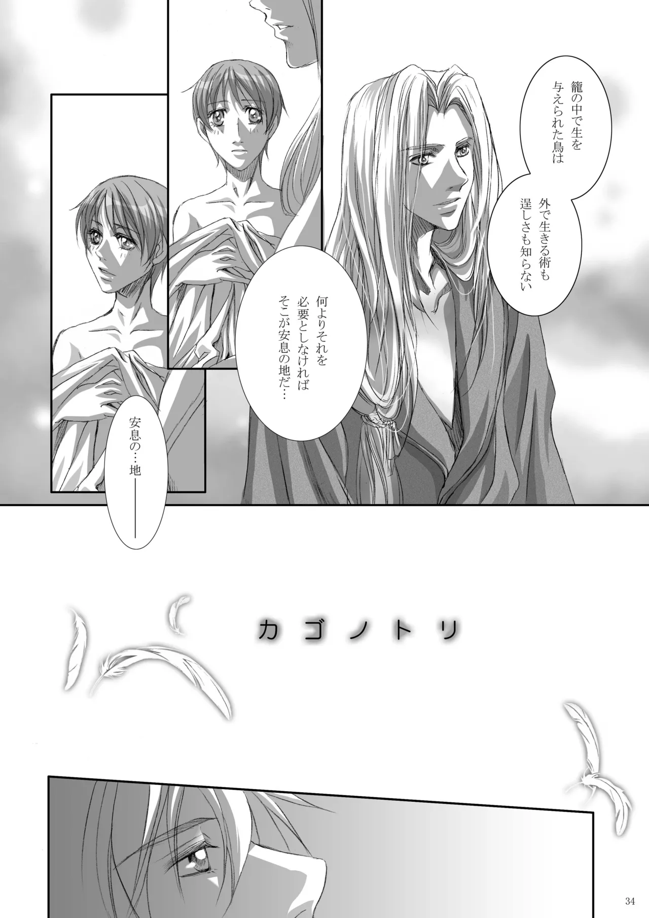 Kago no Tori 4 by Tajima Minato (Tenkuu no Escaflowne) image number 35