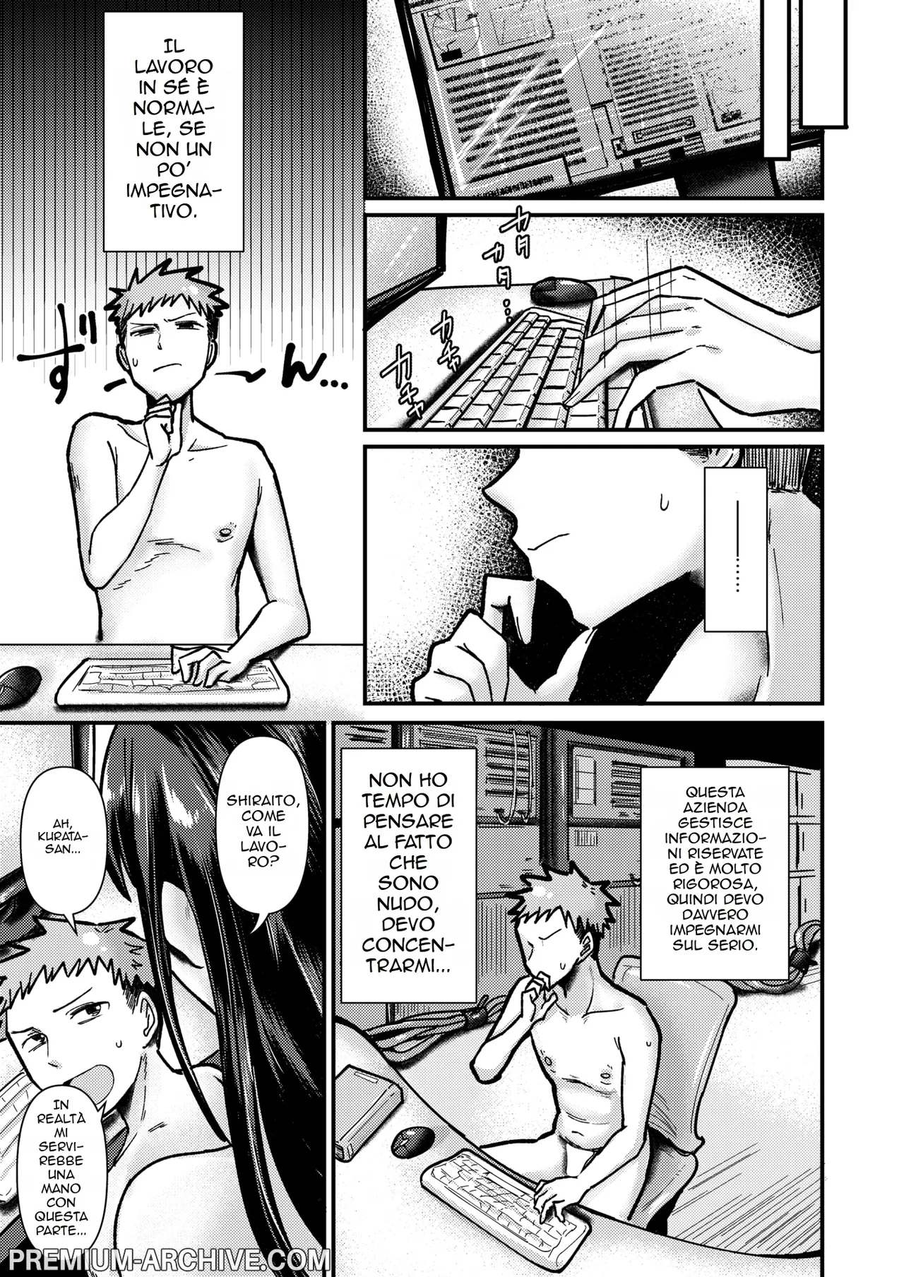 [Daisaku] Zenra Johoki Misshitsu | Nudi nella Sala Informazioni Riservate (Comic Shitsurakuten 2025-10) [Italian] [Digital] image number 5