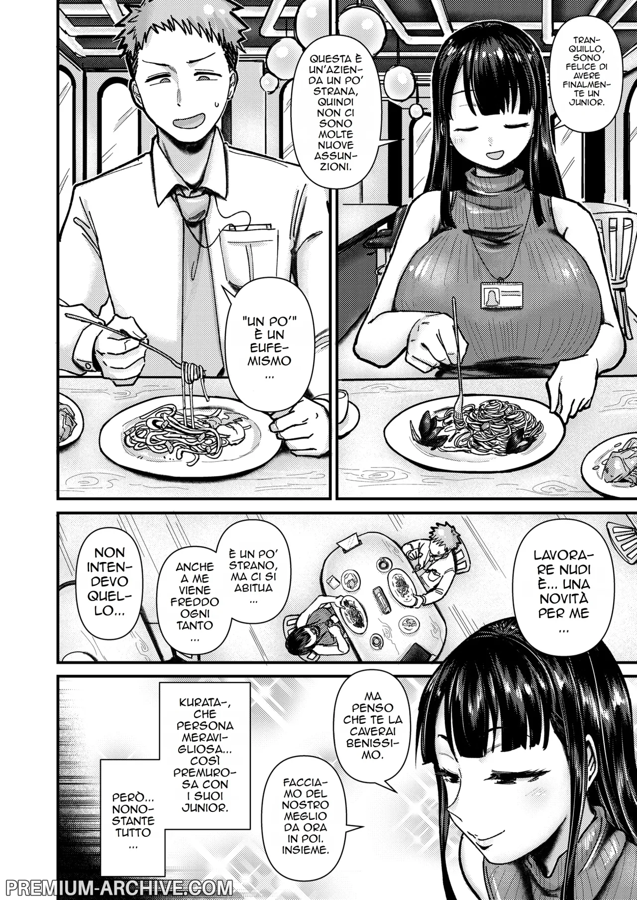 [Daisaku] Zenra Johoki Misshitsu | Nudi nella Sala Informazioni Riservate (Comic Shitsurakuten 2025-10) [Italian] [Digital] image number 8