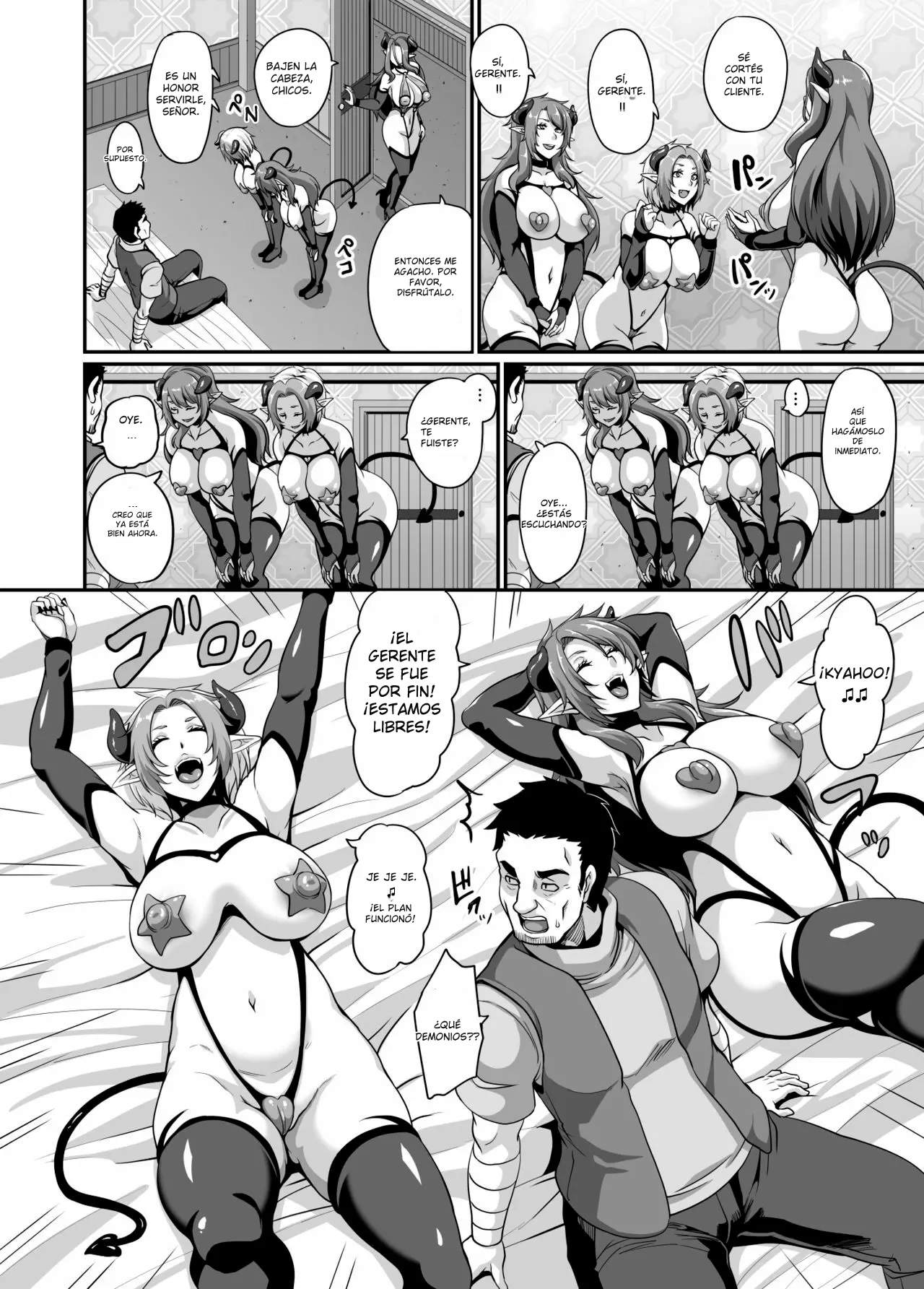 [Tiramisu Tart (Kazuhiro)] Succubus Shoukan｜Invocación de Súcubos [Spanish] [Yomi] [Digital] image number 10