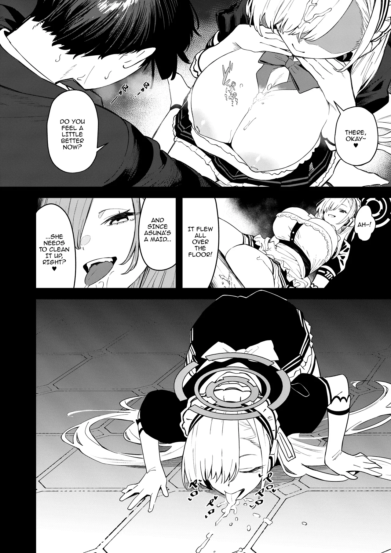 [Kawaiso Nanoha Nukeru (Nukeru)] Kowareta Asuna / Broken Asuna (Blue Archive) [Digital] [English] {Doujins.com} image number 9