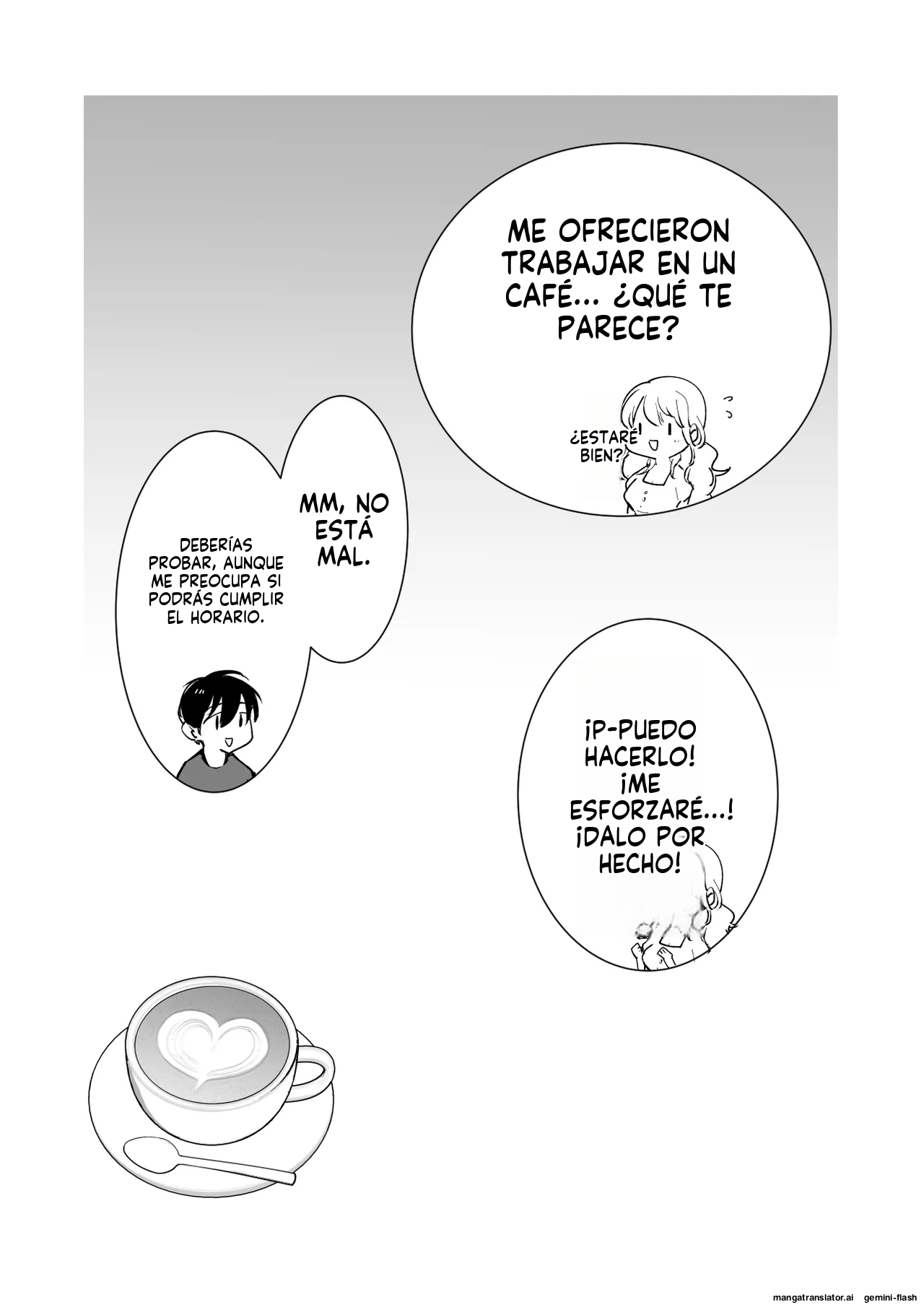 Boku no Kanojo wa Cafe Tenin 1 (Spanish) MTL image number 10