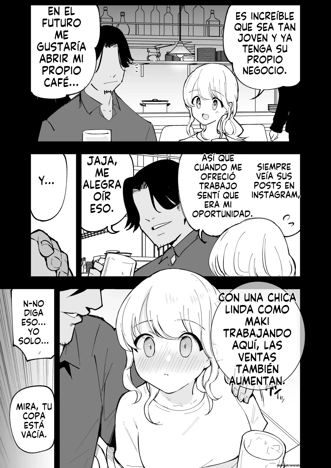 Boku no Kanojo wa Cafe Tenin 1 (Spanish) MTL image number 22