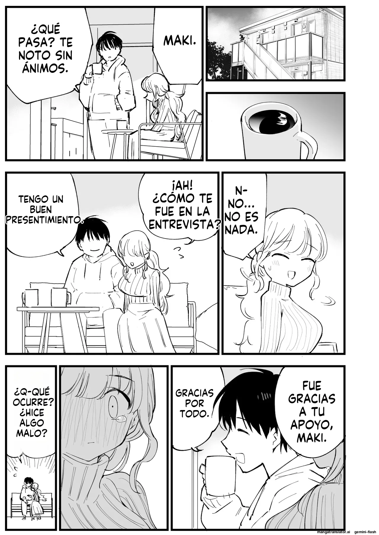 Boku no Kanojo wa Cafe Tenin 1 (Spanish) MTL image number 70