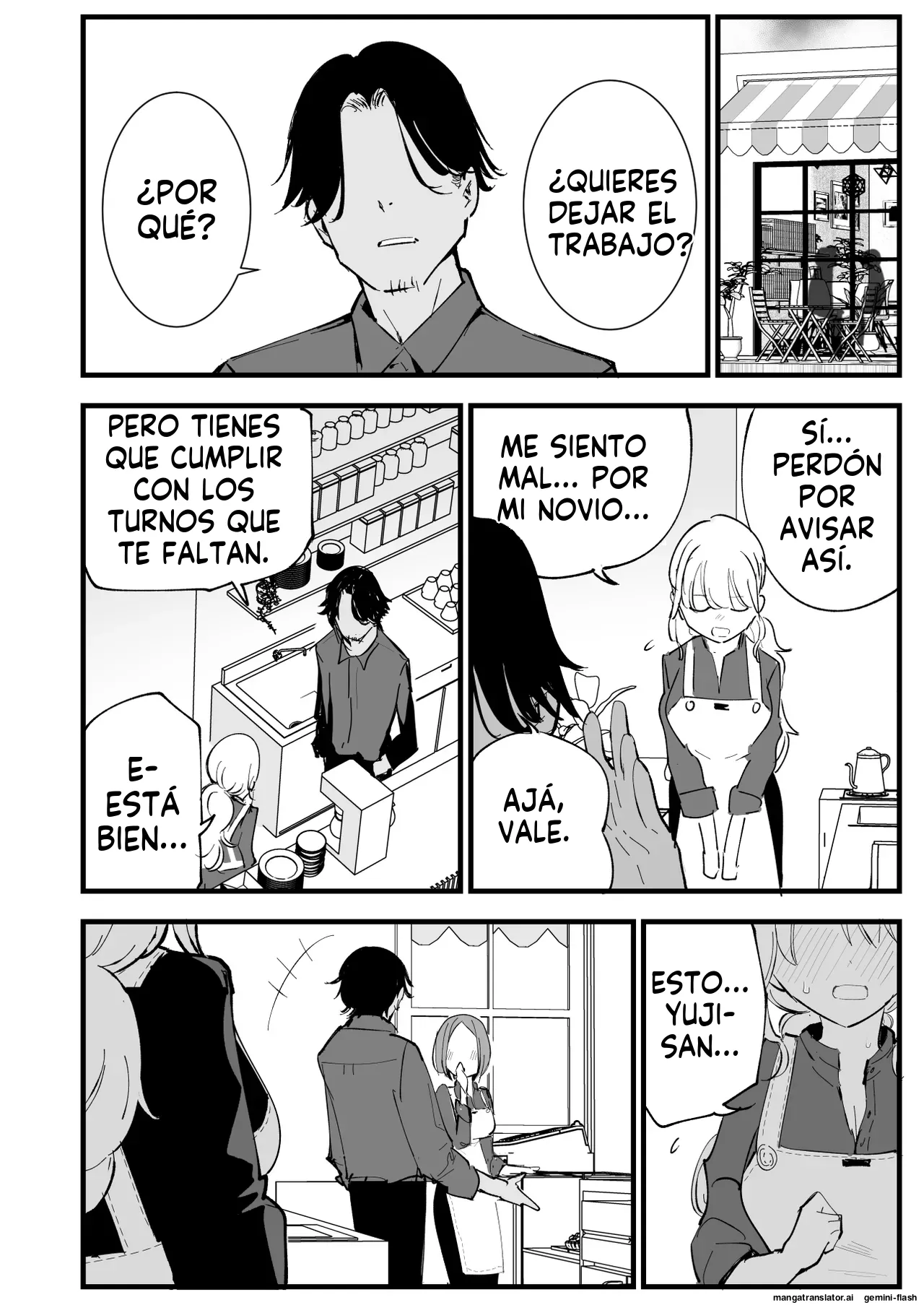 Boku no Kanojo wa Cafe Tenin 1 (Spanish) MTL image number 71