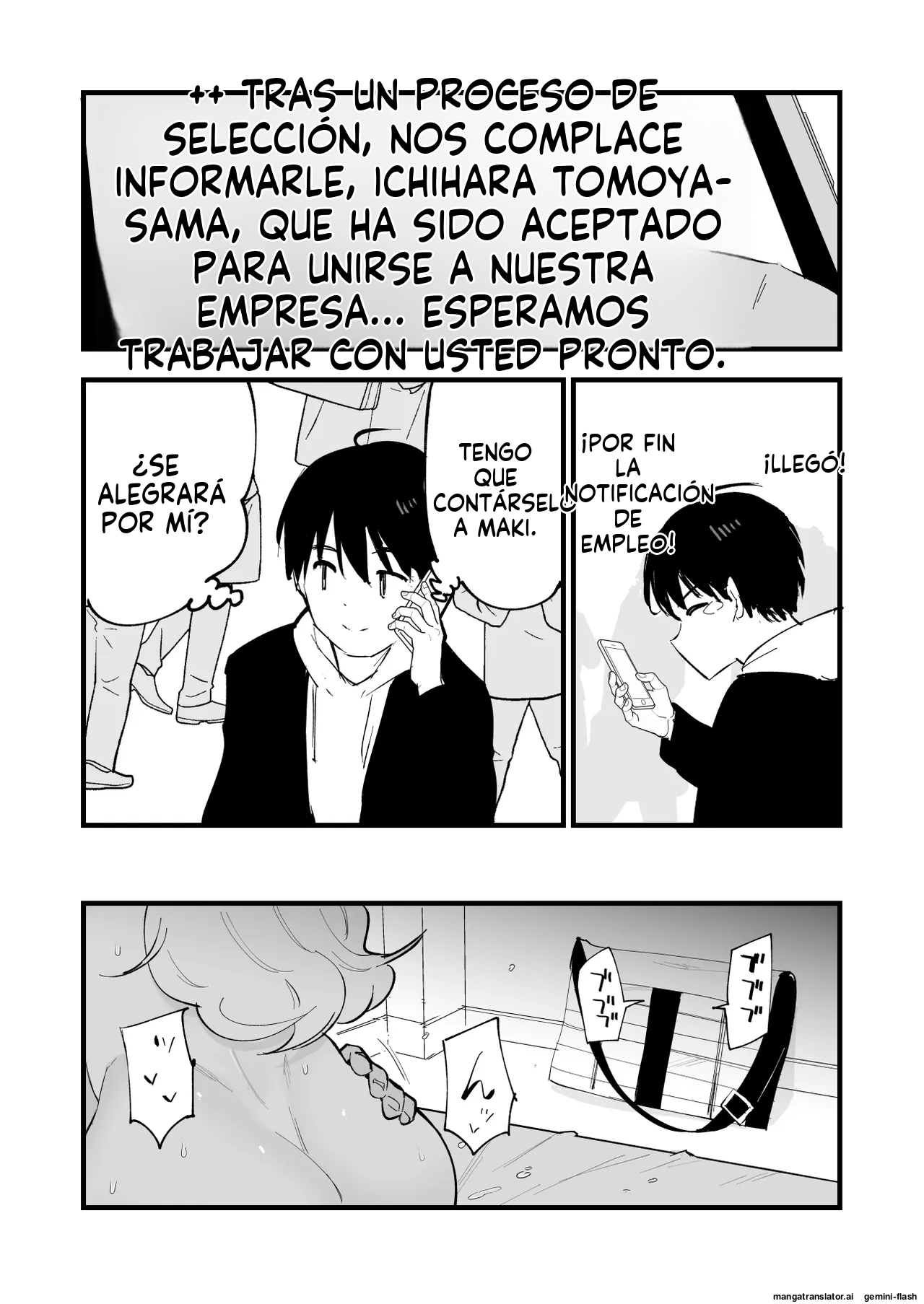 Boku no Kanojo wa Cafe Tenin 1 (Spanish) MTL image number 84