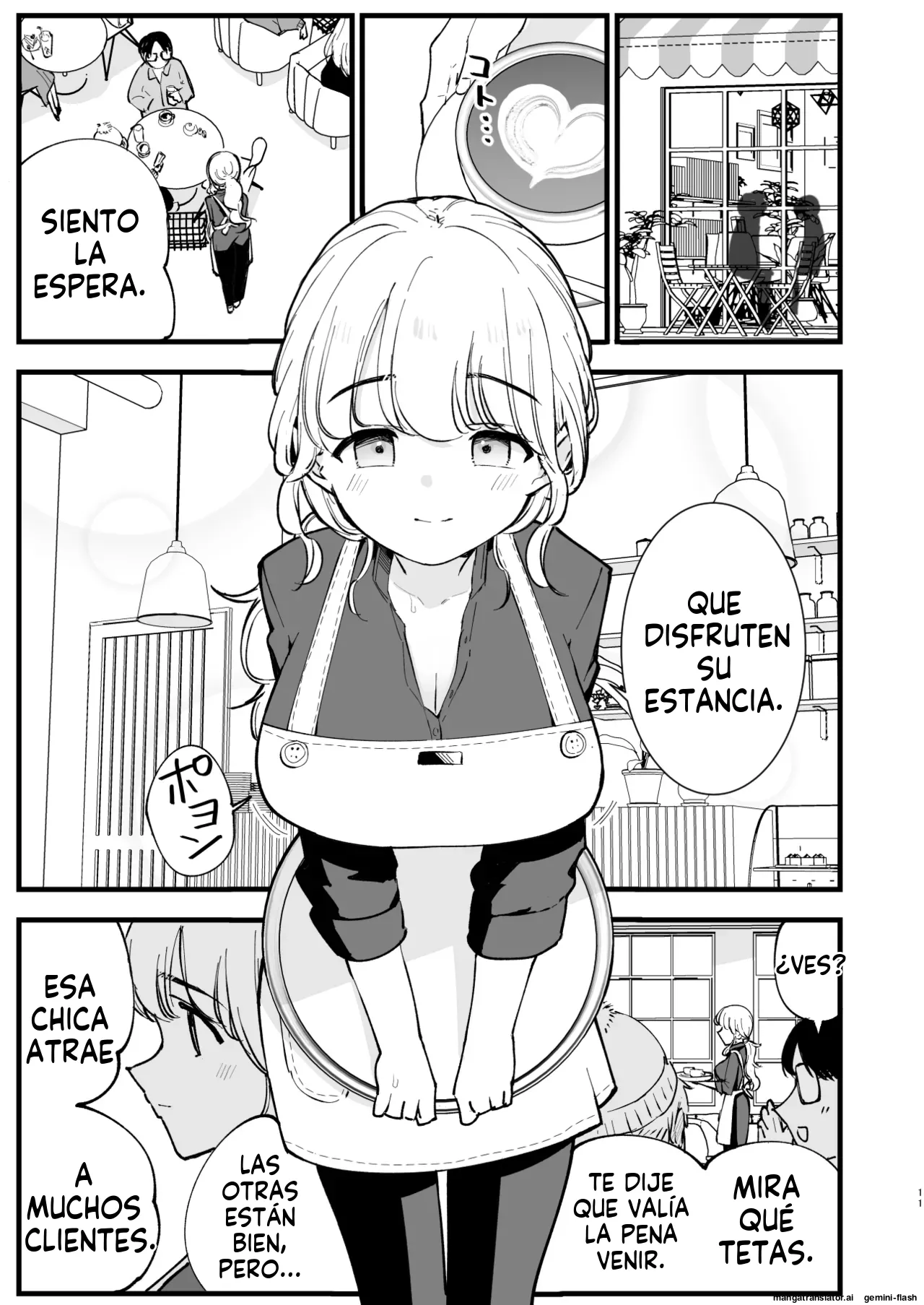 Boku no Kanojo wa Cafe Tenin 2 (Spanish) MTL numero di immagine  10