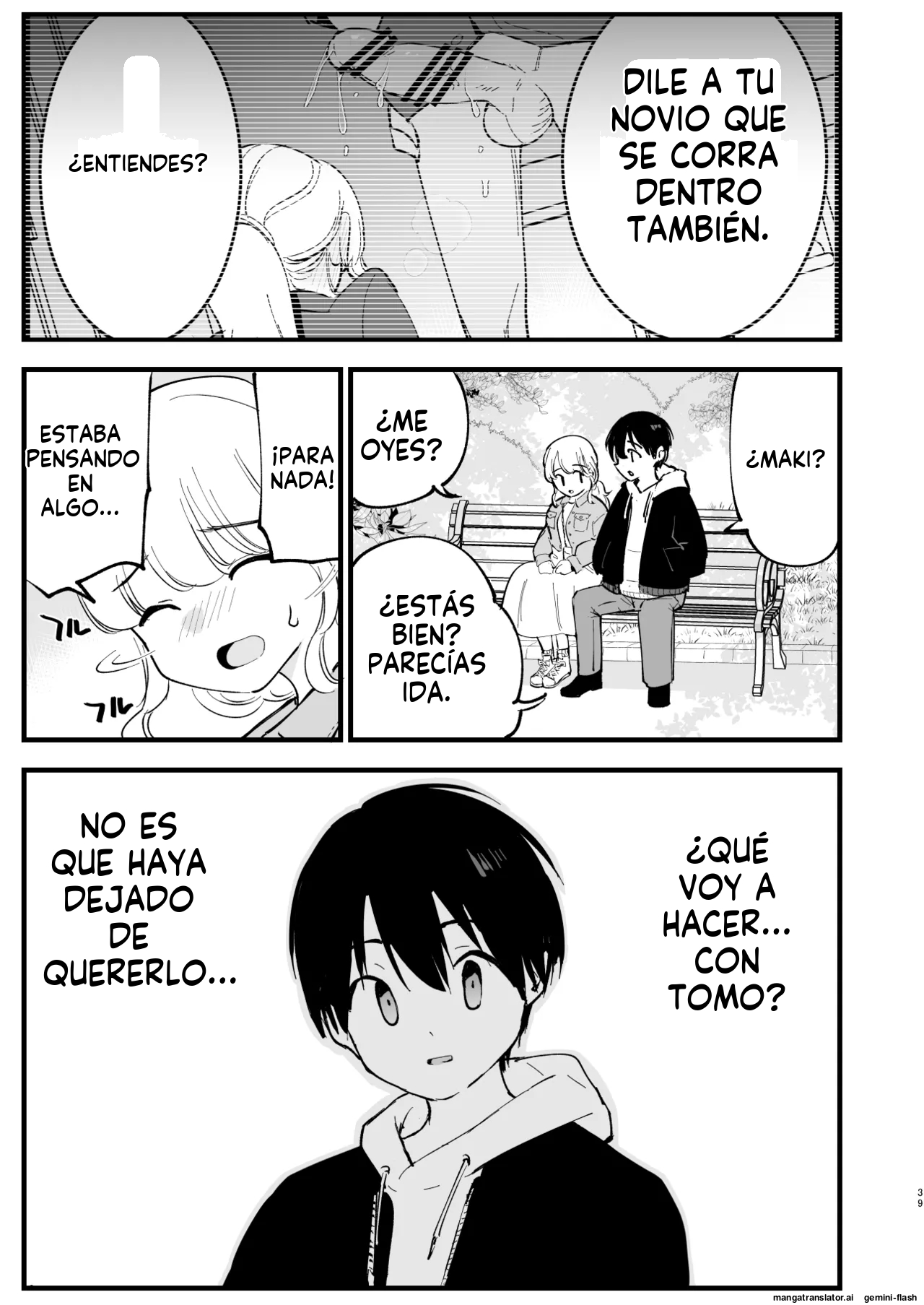 Boku no Kanojo wa Cafe Tenin 2 (Spanish) MTL numero di immagine  38